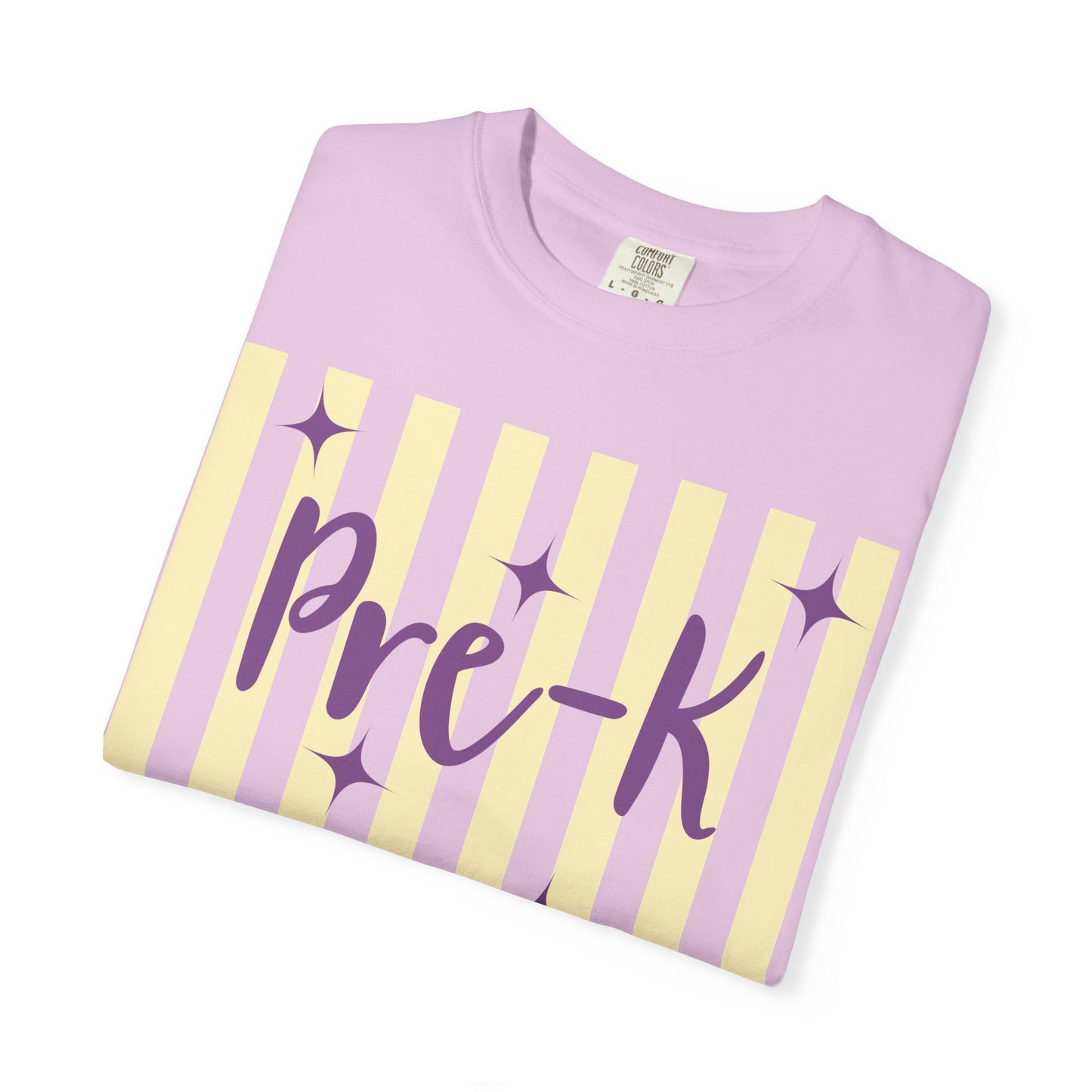 Personalized Pre-K Teacher Shirt | Custom Pre-K Teacher Comfort Colors T-Shirt