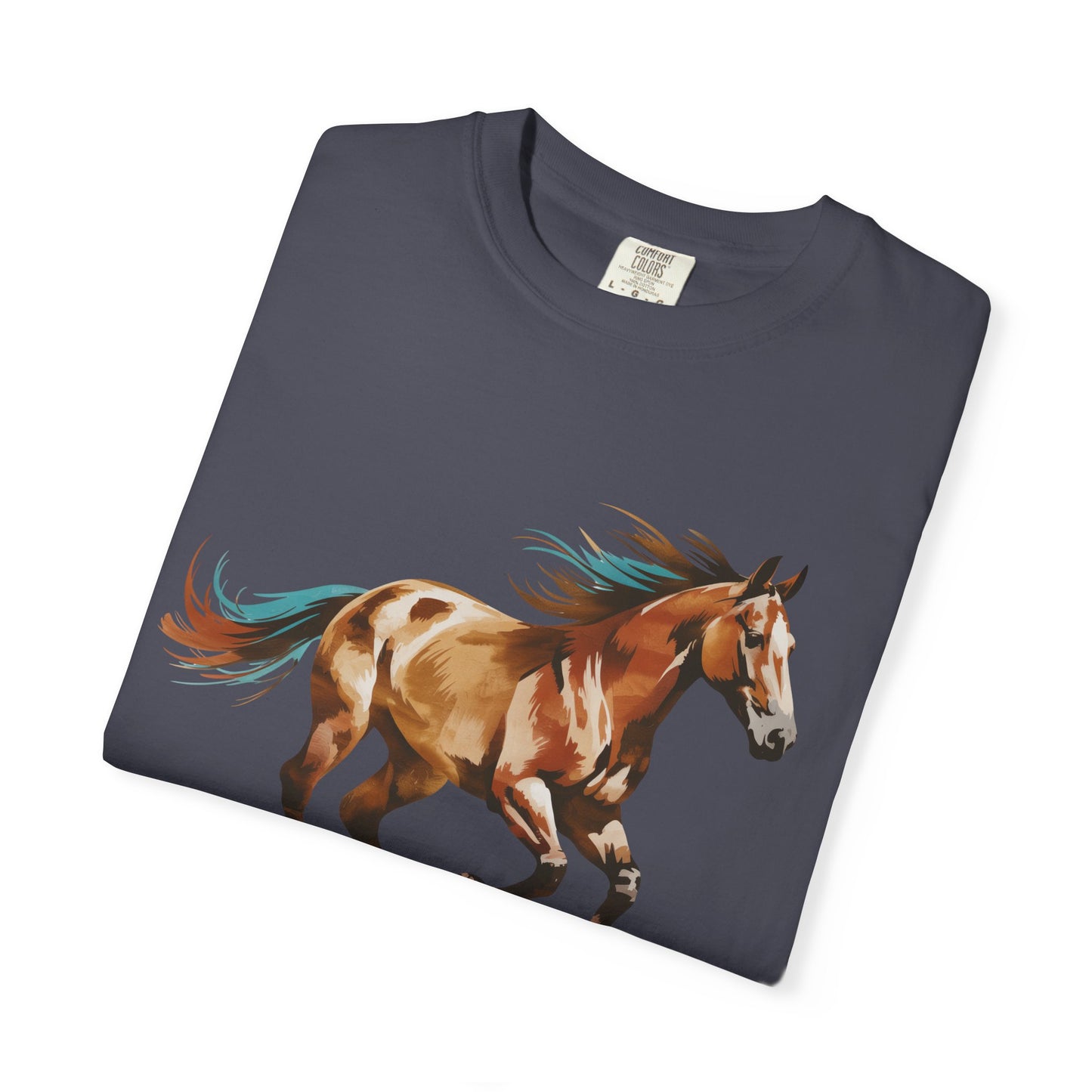 Painted  Western Horse Graphic Shirt