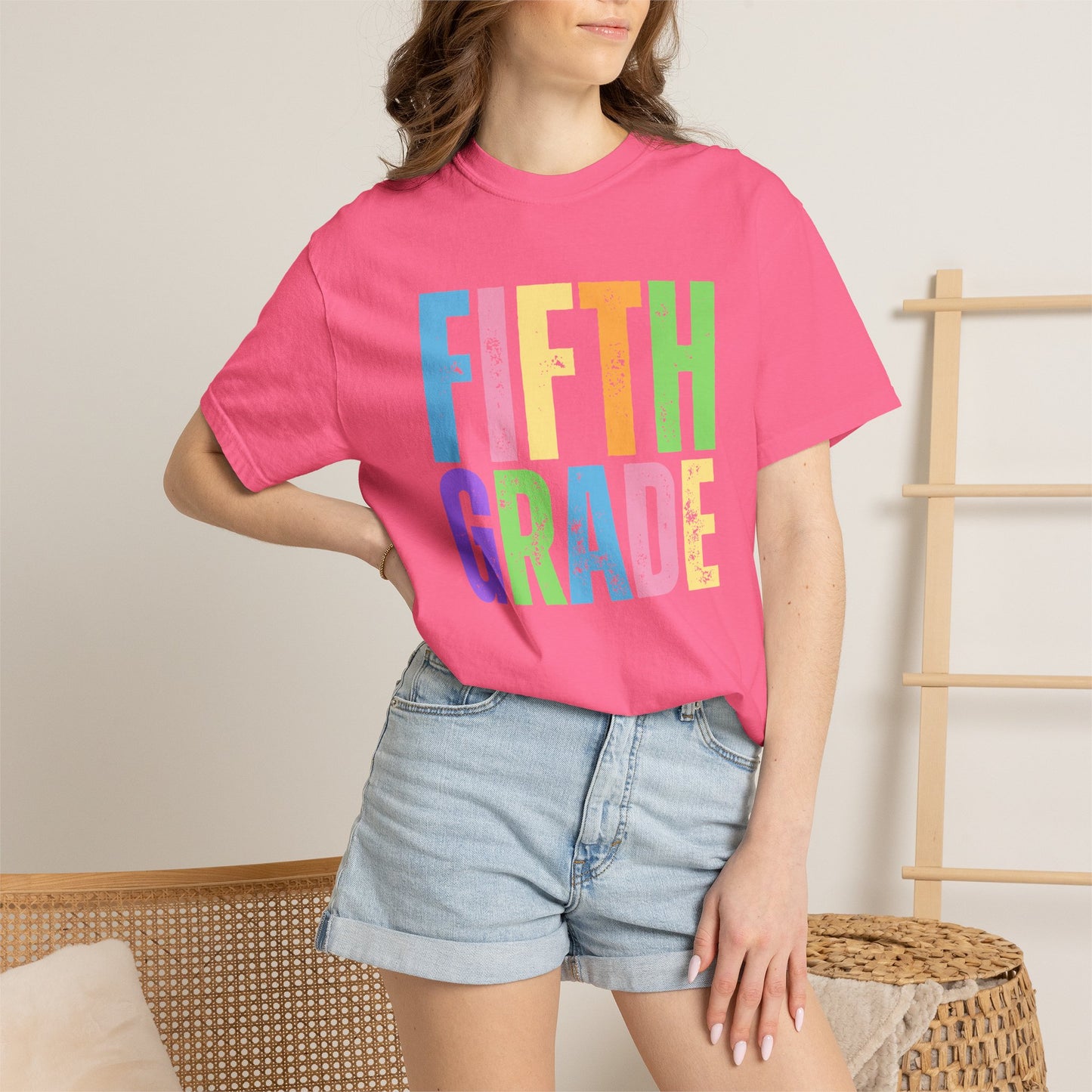 Copy of First Grade Comfort Colors® T-Shirt | Grade Level Teacher Shirt
