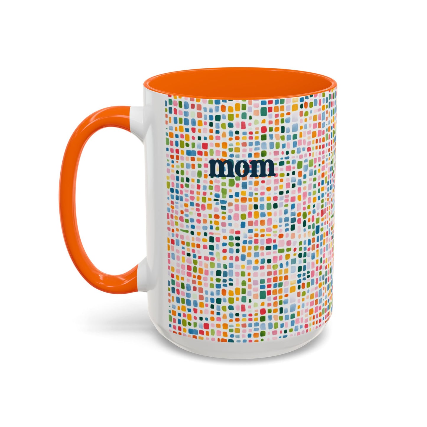 Personalized Colorful Pattern Name Mug(11, 15oz)