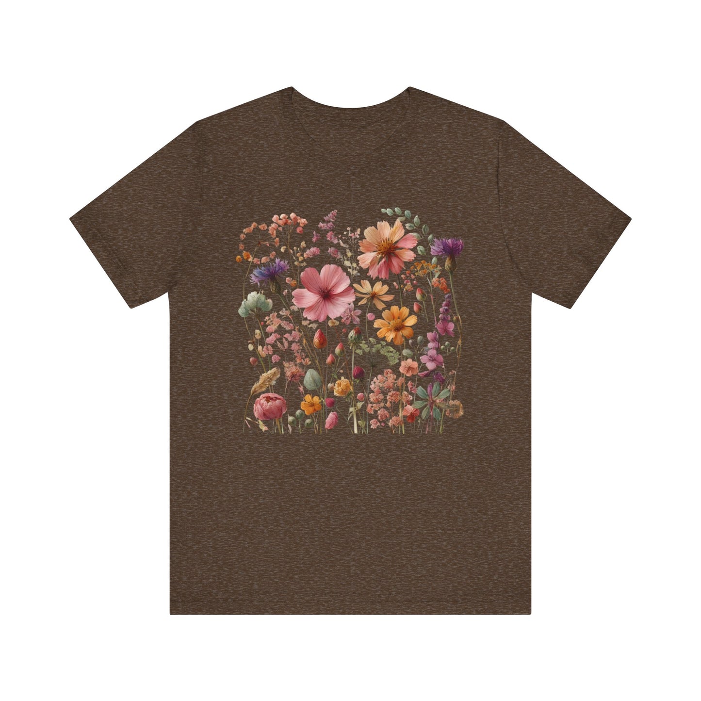 Open Meadow Wildflower Short Sleeve T-Shirt  – Meadow Mix