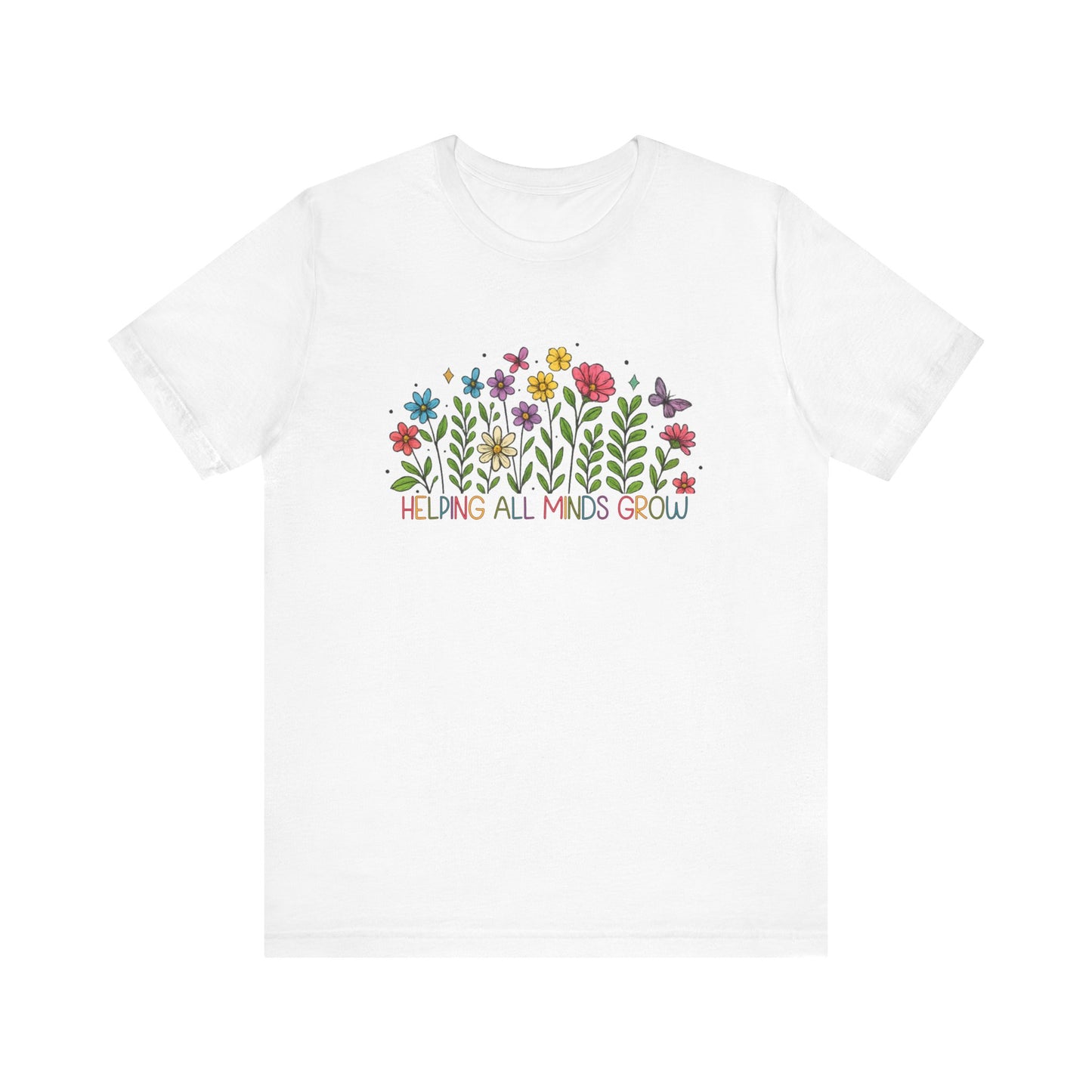 Helping All Minds Grow | Wildflower Tee