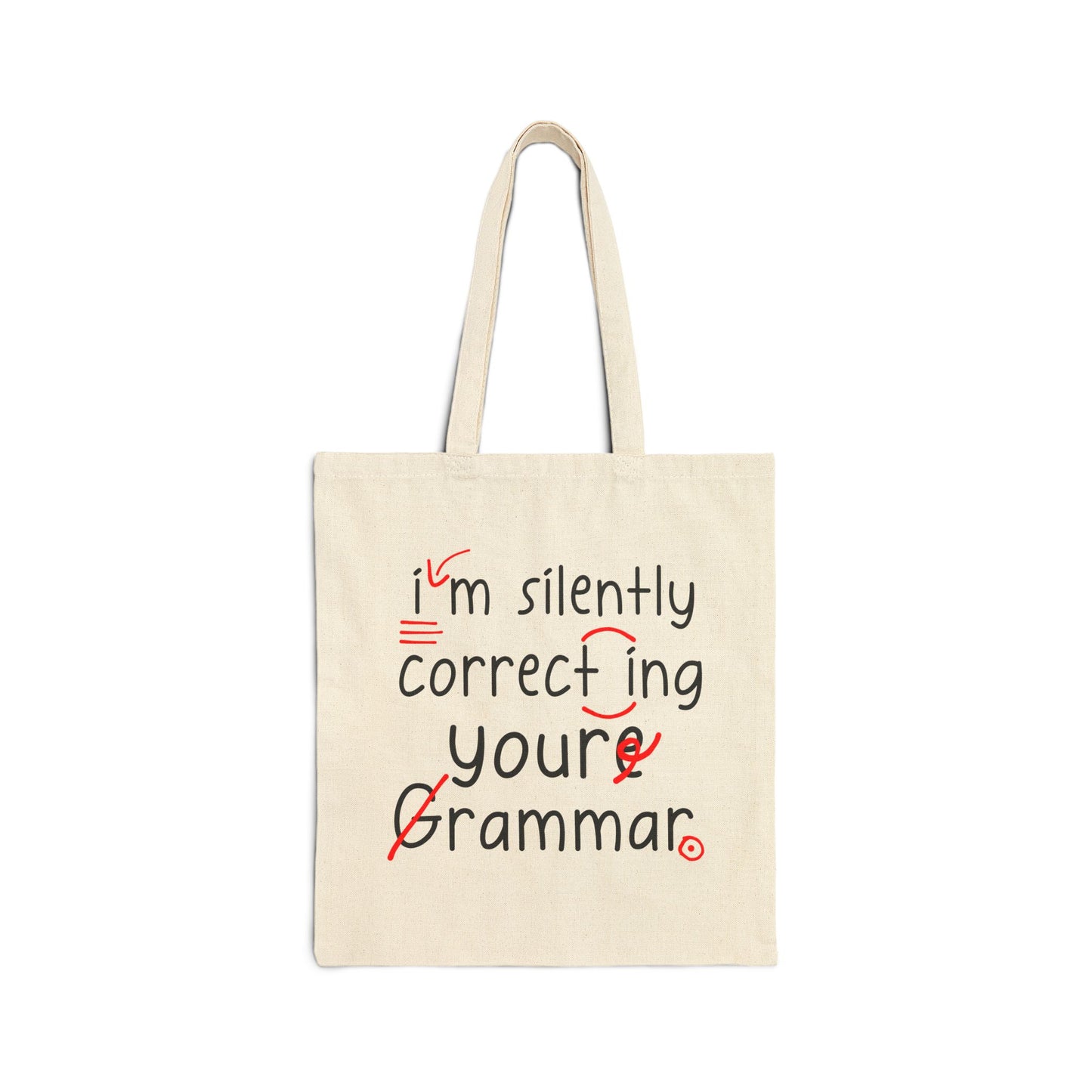 Grammar Tote Bag | Funny English Teacher Tote