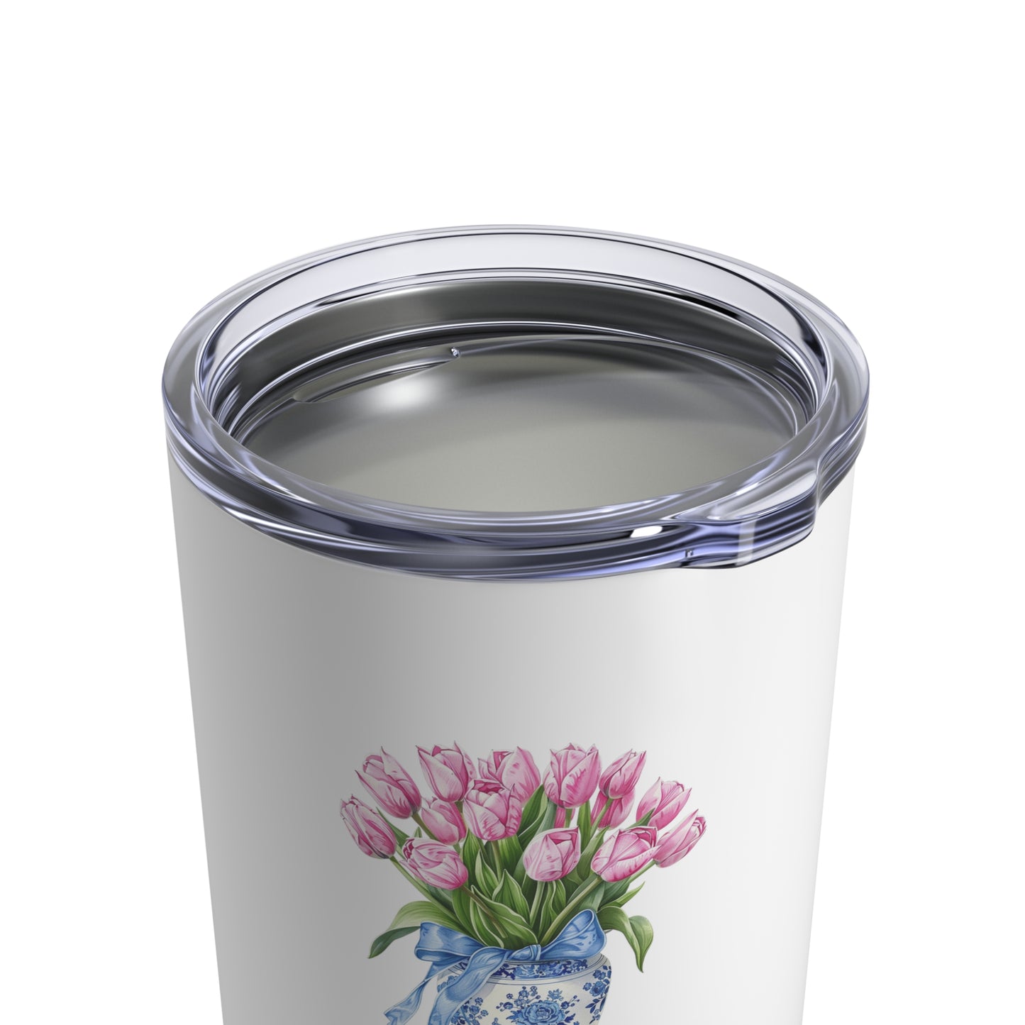 Personalized Floral Stainless Steel Tumbler | Custom Name 10oz Insulated Cup