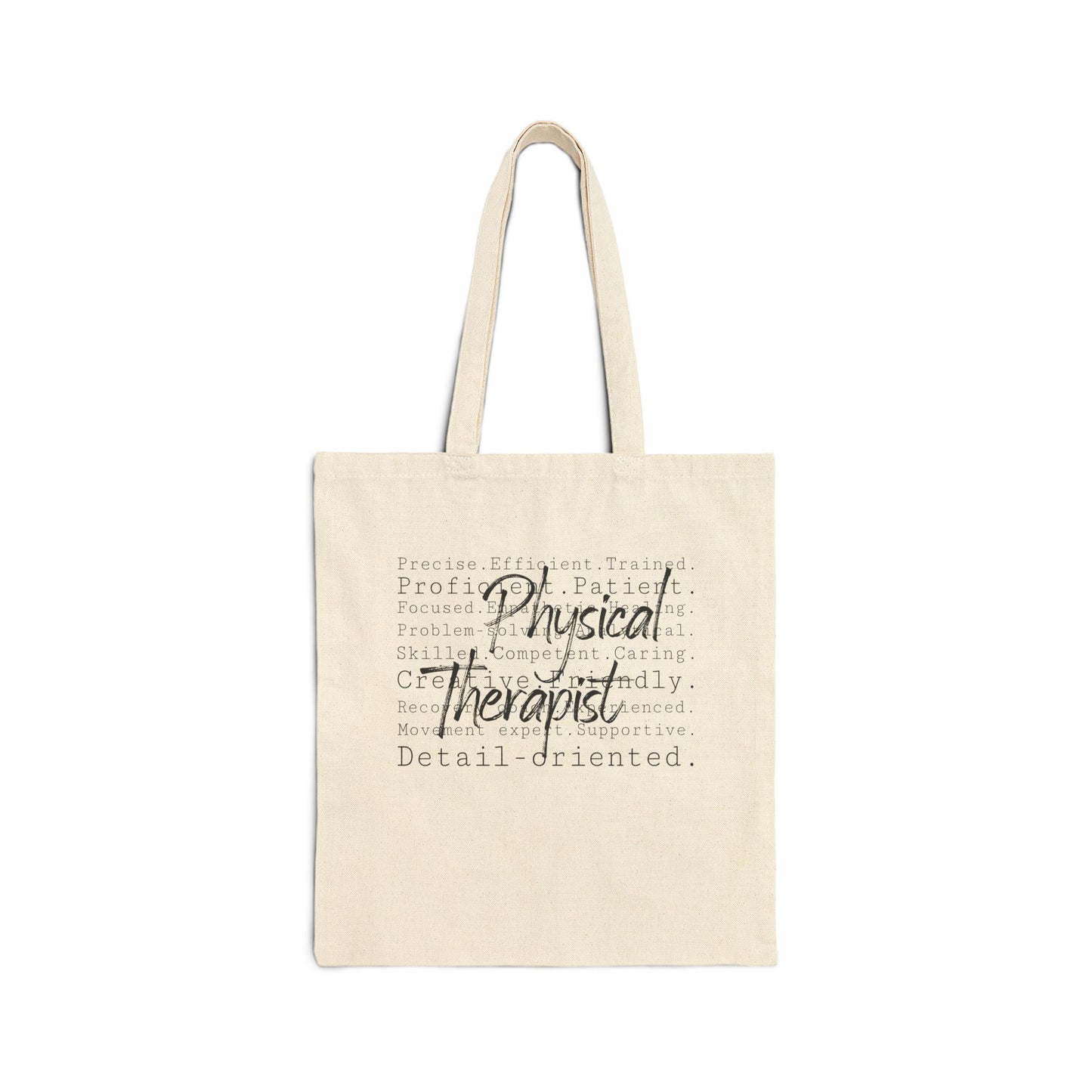 Physical Therapist Word Art Tote Bag