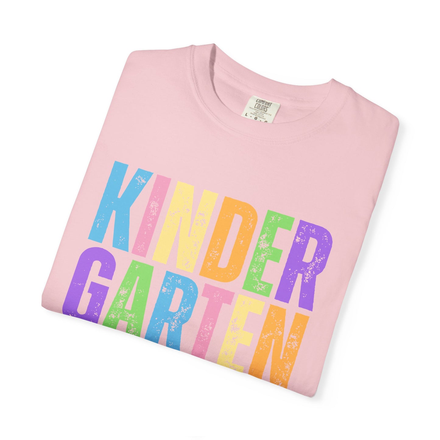 Kindergarten Comfort Colors® T-Shirt | Grade Level Teacher Shirt