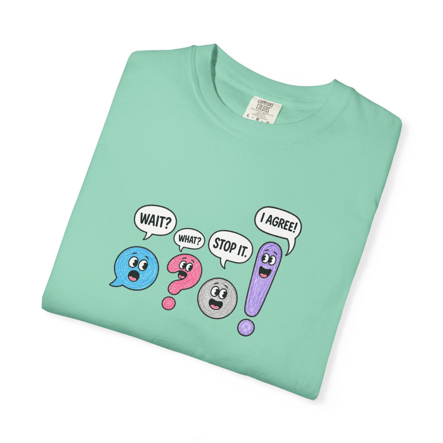 Funny Punctuation Shirt | Teacher Graphic T-Shirt