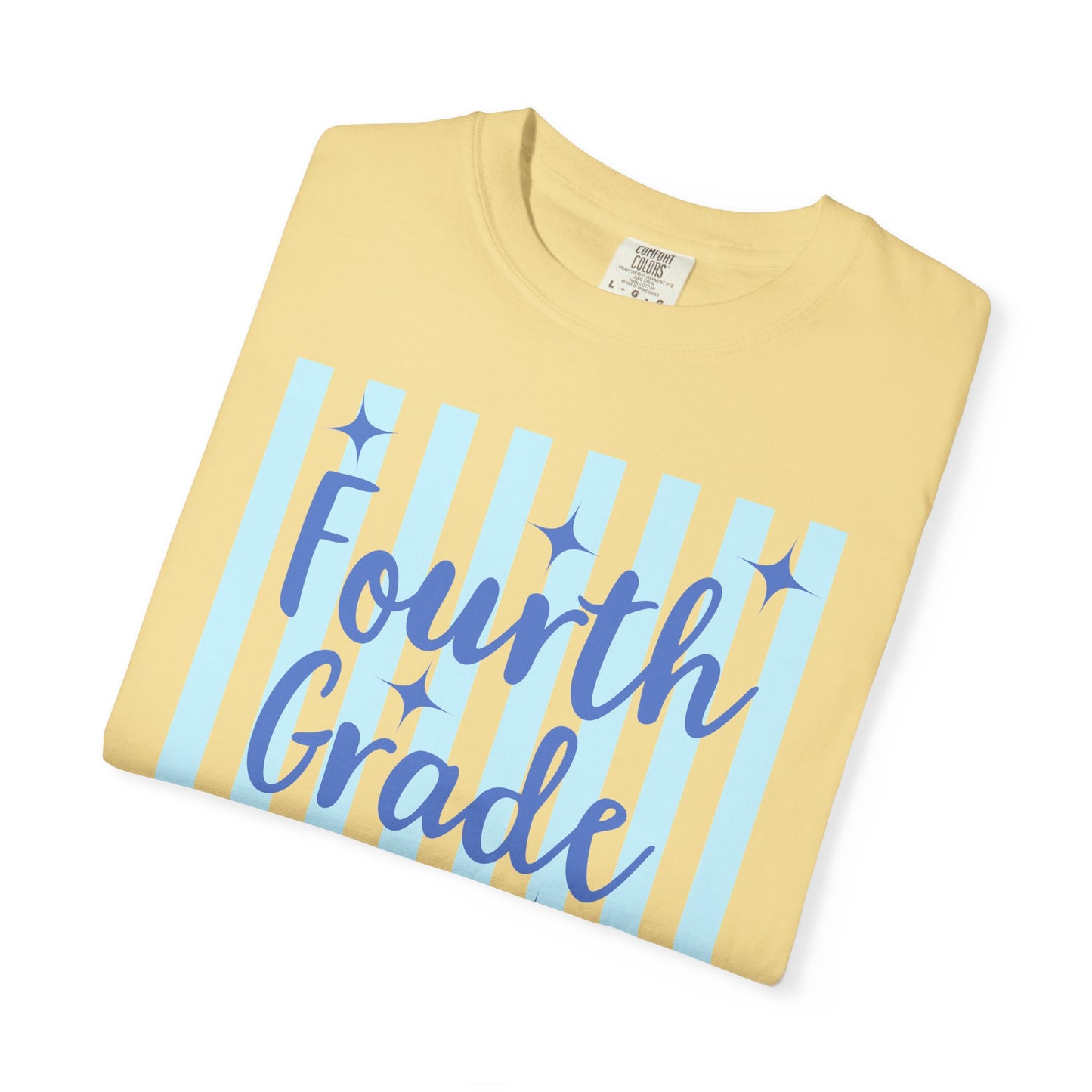 Personalized Fourth Grade Teacher Shirt | Custom Matching Fourth Grade Teacher Comfort Colors T-Shirt