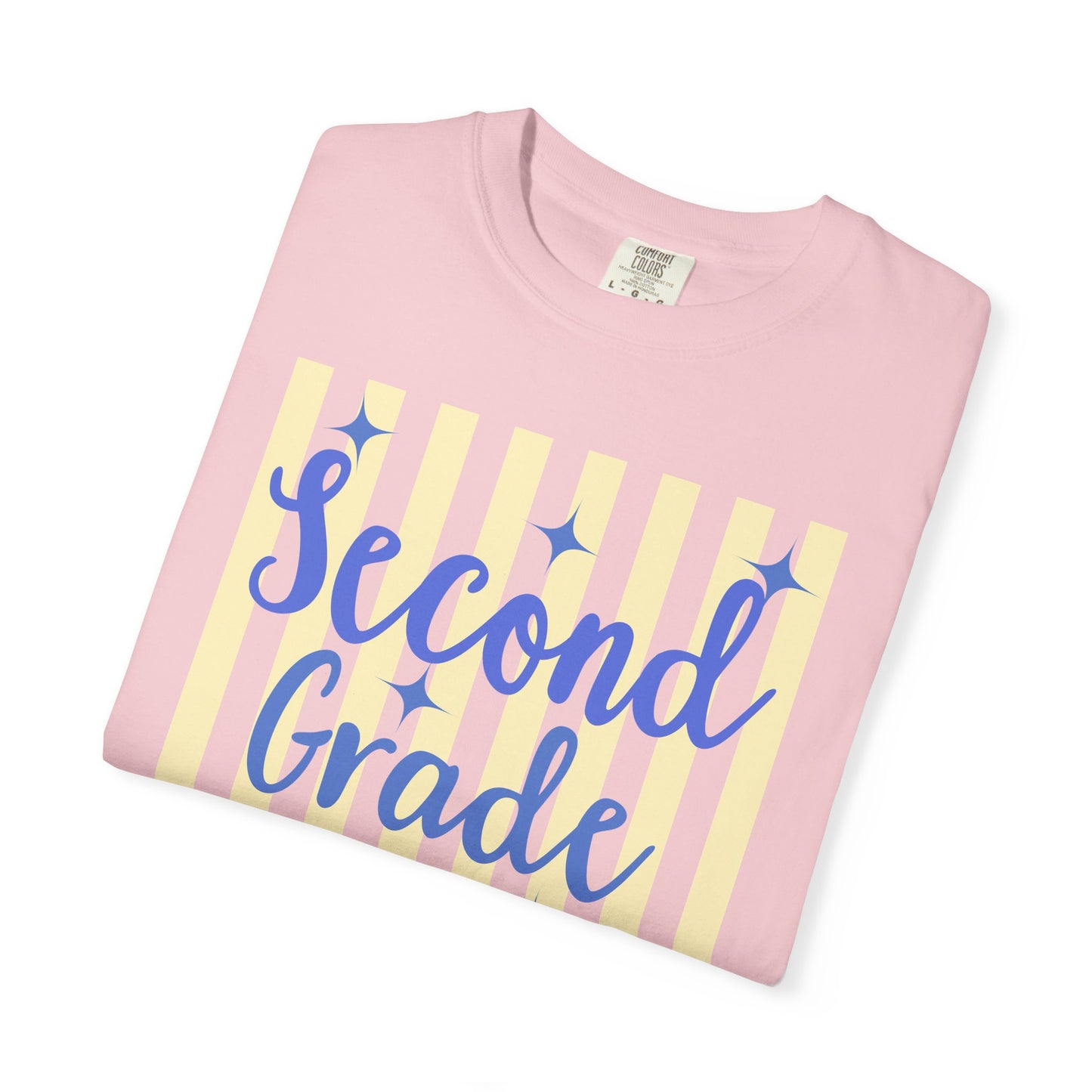 Personalized Second Grade Teacher Shirt | Custom Matching Second Grade Teacher Comfort Colors T-Shirt