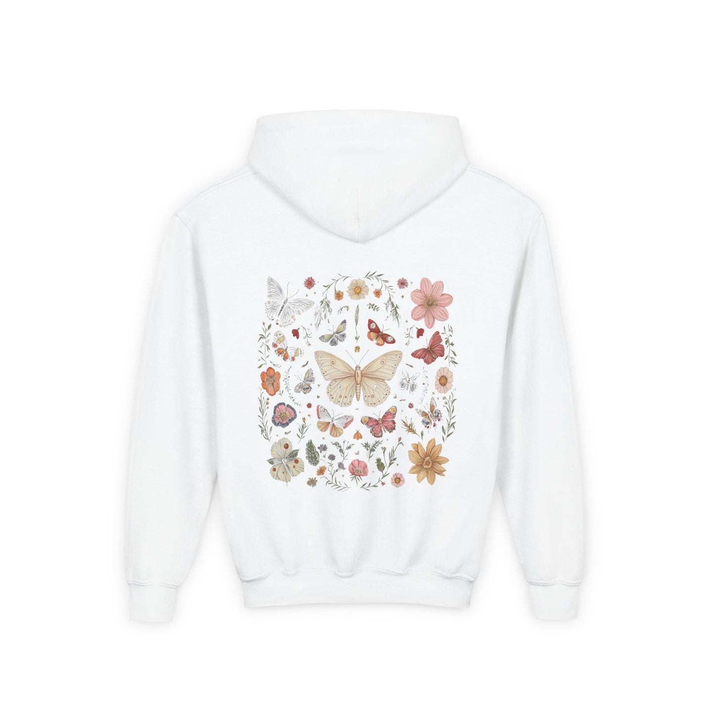 Bloom & Take Flight Youth Hooded Sweatshirt