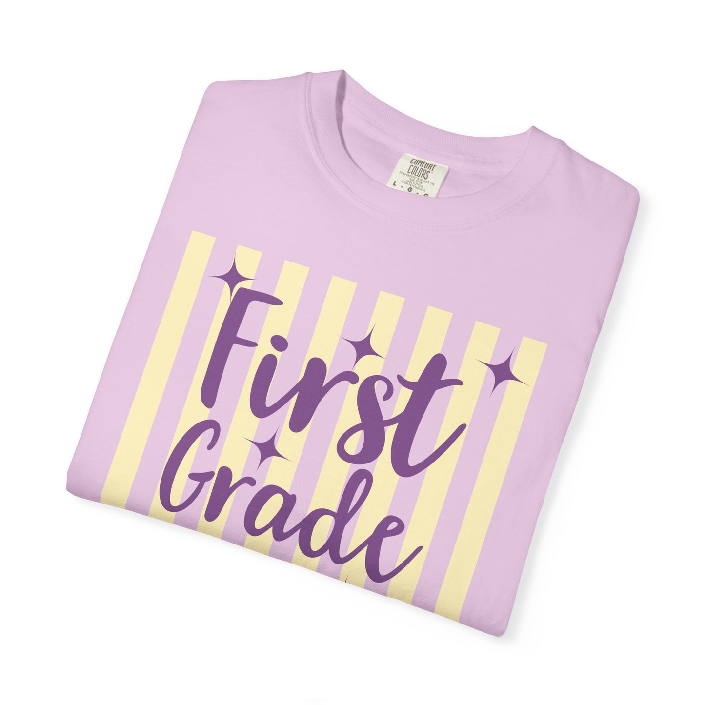 Personalized First Grade Teacher Shirt | Custom Matching First Grade Teacher Comfort Colors T-Shirt