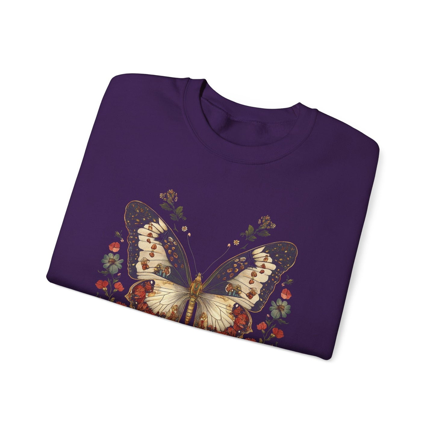Supported to Soar Butterfly Crewneck Sweatshirt