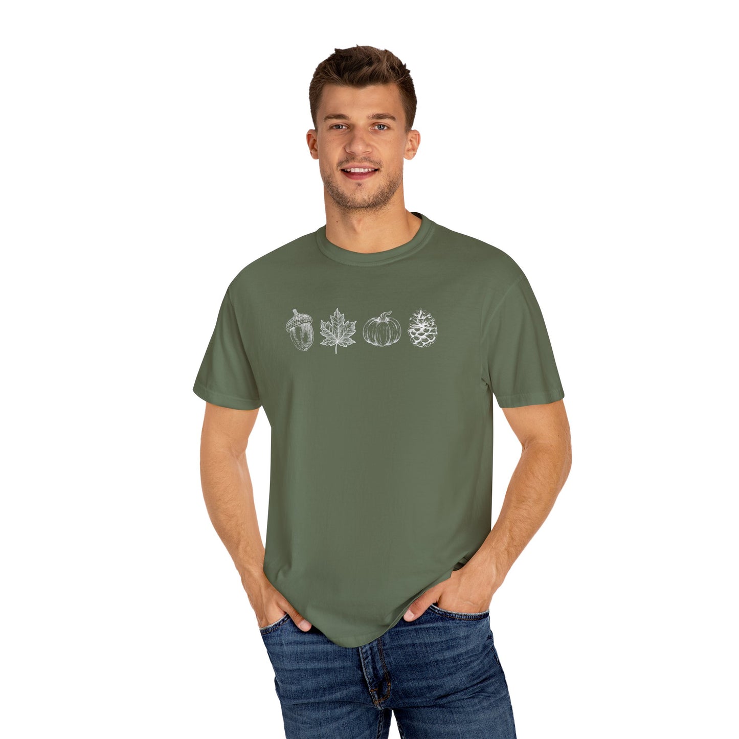 Retro Fall Vibes Tee | Garment-Dyed Comfort Colors T-Shirt