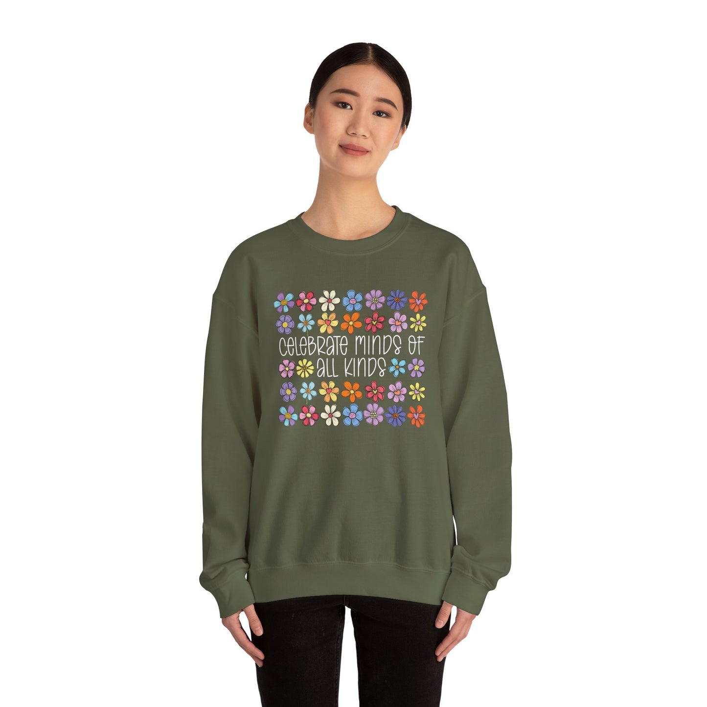 Celebrate Minds of All Kinds | Cozy Sweatshirt