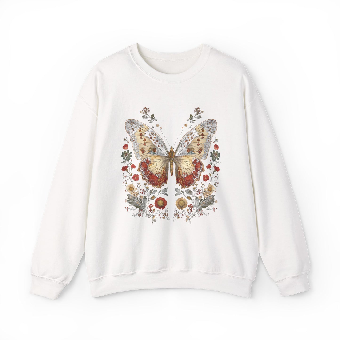 Supported to Soar Butterfly Crewneck Sweatshirt