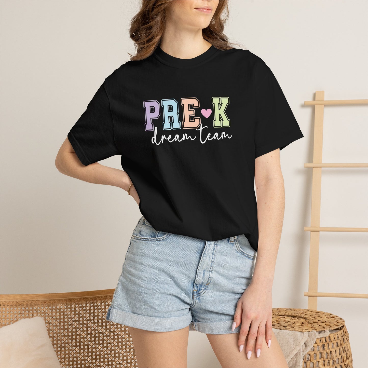 Pre-K Dream Team Comfort Colors® Teacher Shirt | Grade Level Teacher T-Shirt