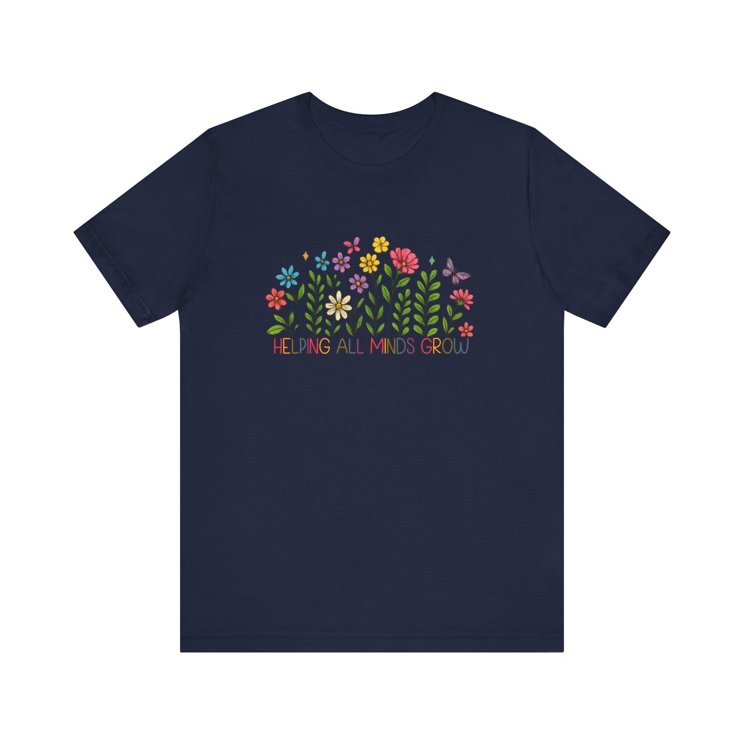 Helping All Minds Grow | Wildflower Tee
