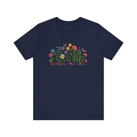 Helping All Minds Grow | Wildflower Tee