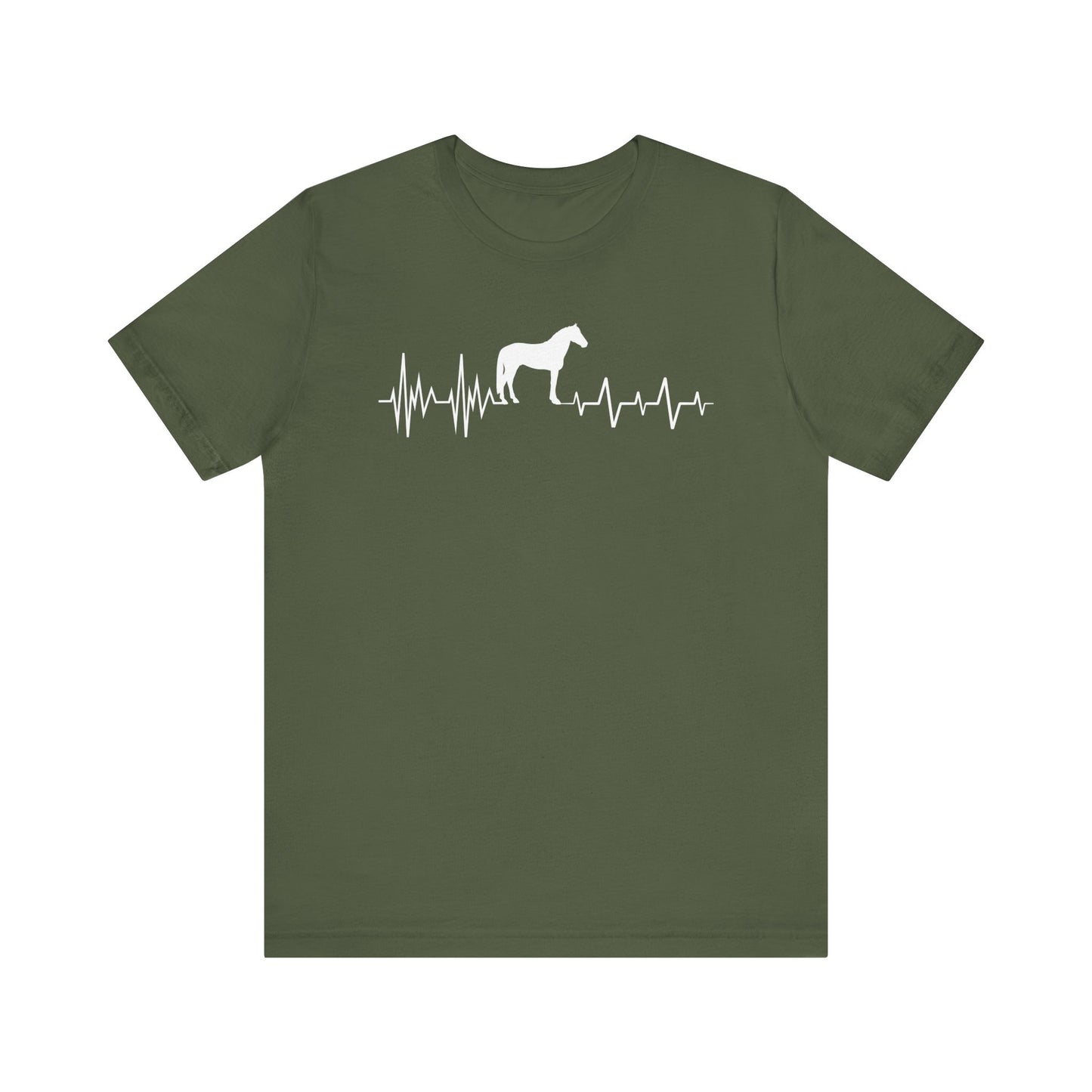 Regulated by Horses: Heartbeat Tee | Adult Shortsleeve