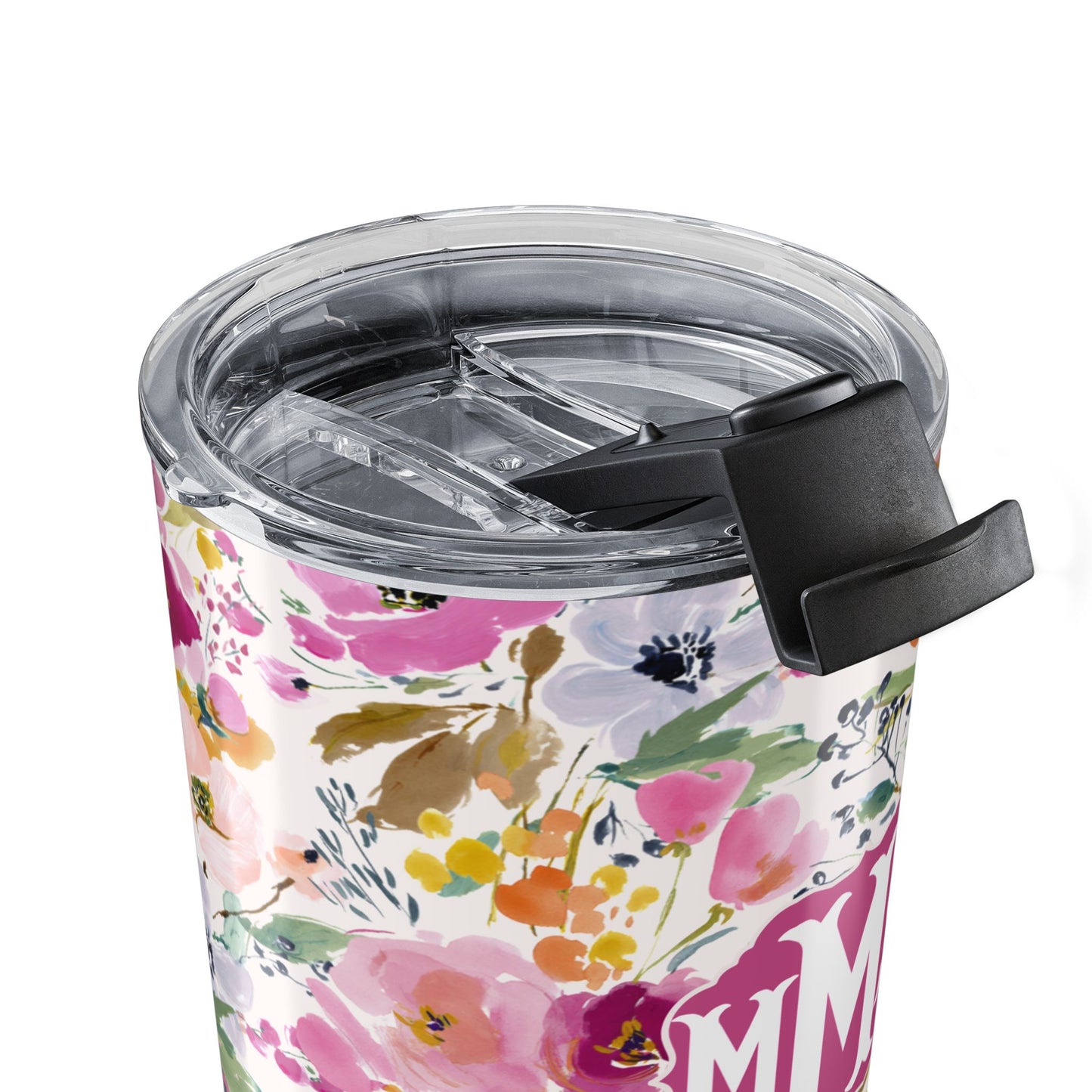 Personalized Floral Garden 20oz Stainless Steel Tumbler