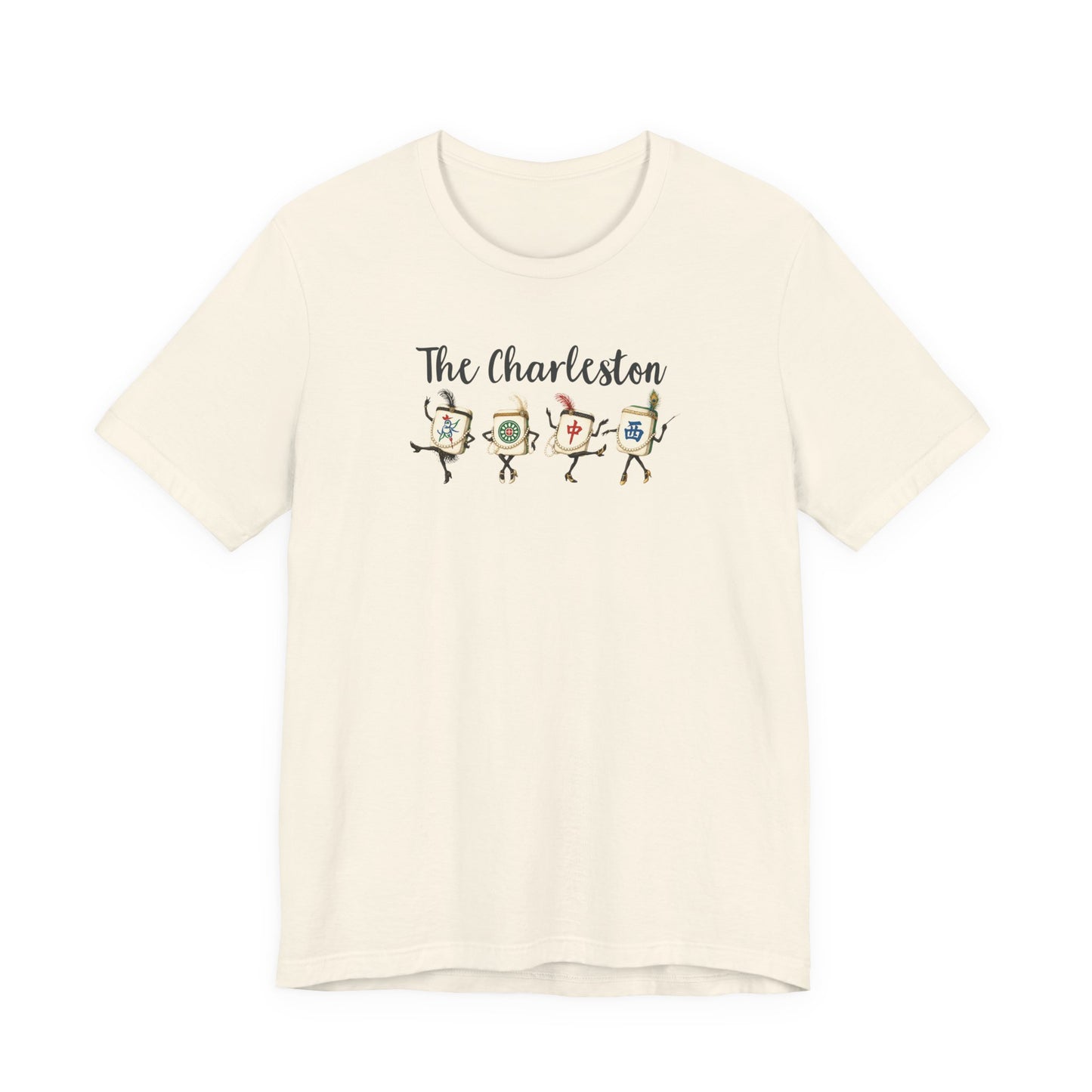 Flapper Mahjong Tiles Bella Canvas T-Shirt | Mahjong Club Shirt