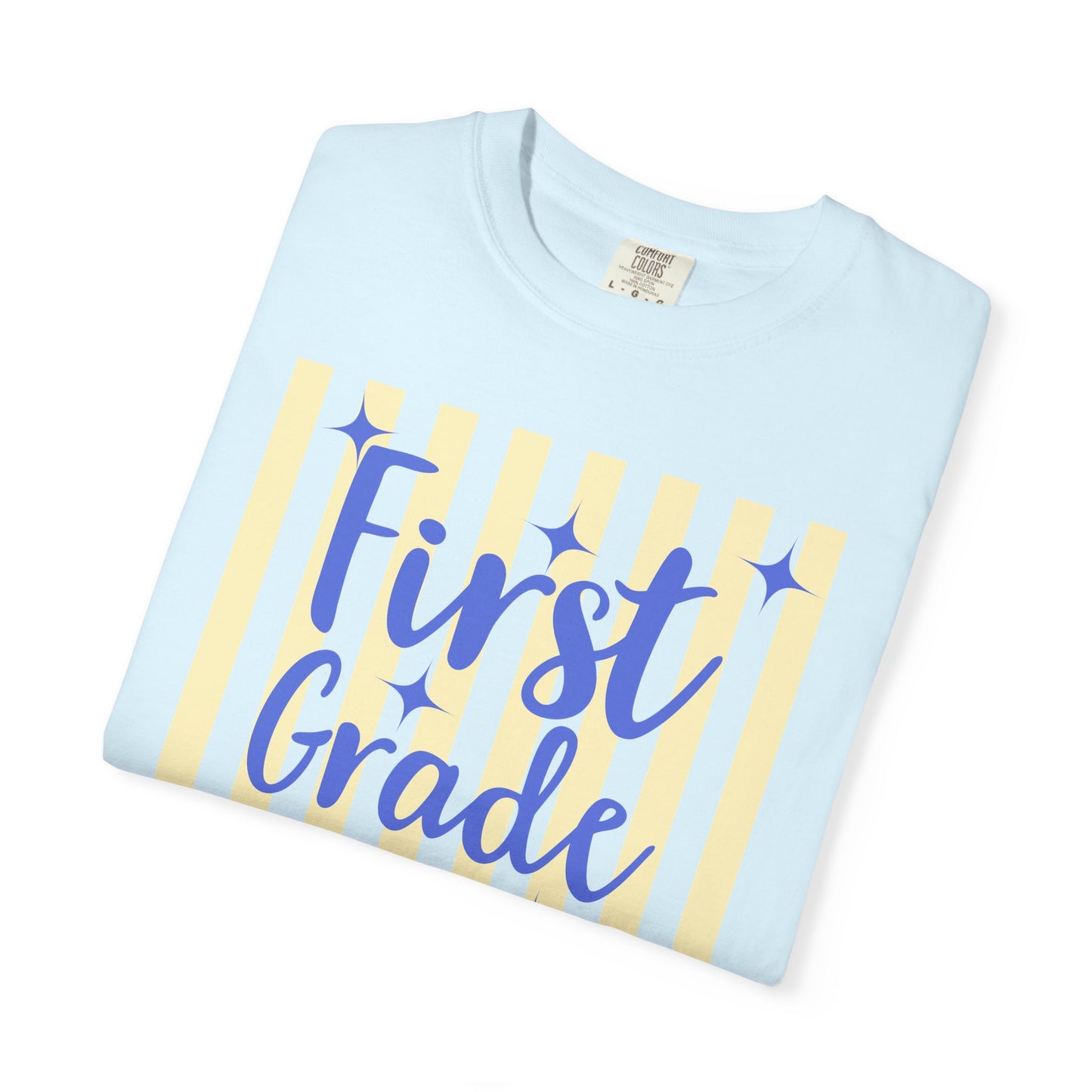 Personalized First Grade Teacher Shirt | Custom Matching First Grade Teacher Comfort Colors T-Shirt