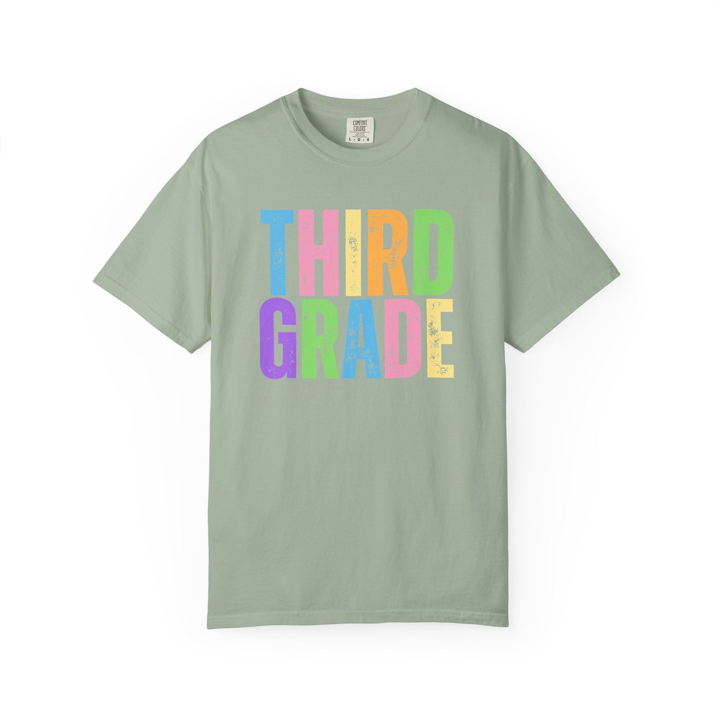 Third Grade Comfort Colors® T-Shirt | Grade Level Teacher Shirt