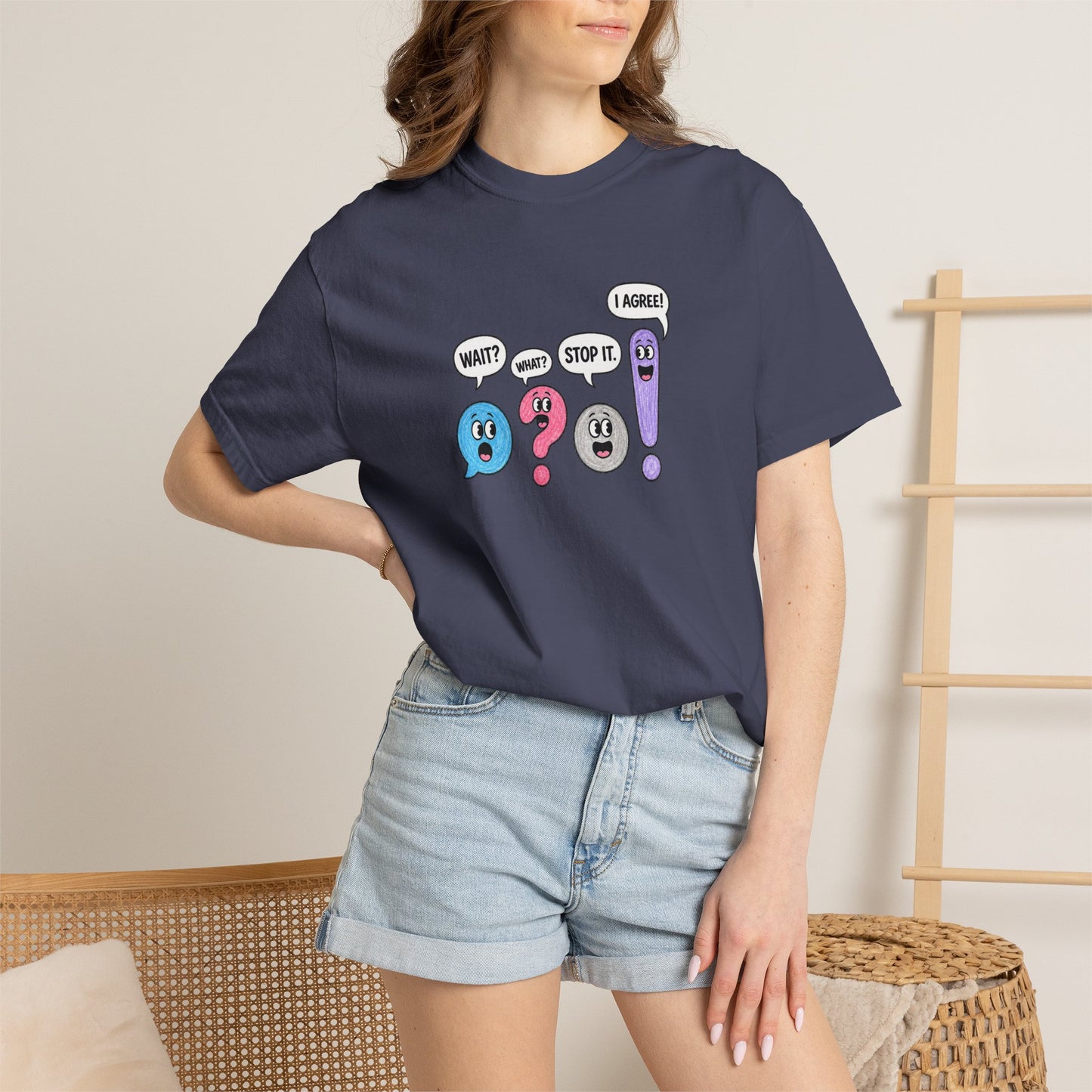 Funny Punctuation Shirt | Teacher Graphic T-Shirt