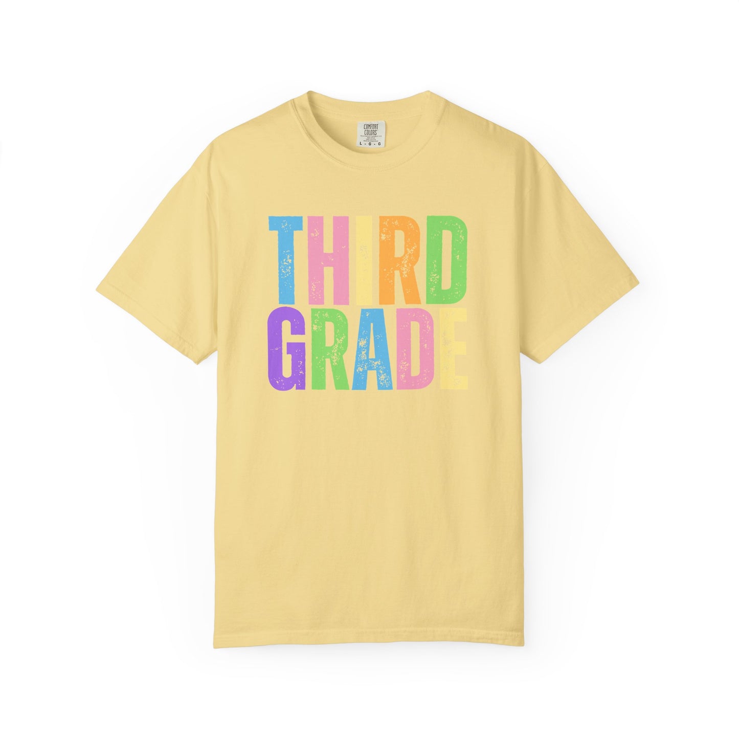 Third Grade Comfort Colors® T-Shirt | Grade Level Teacher Shirt