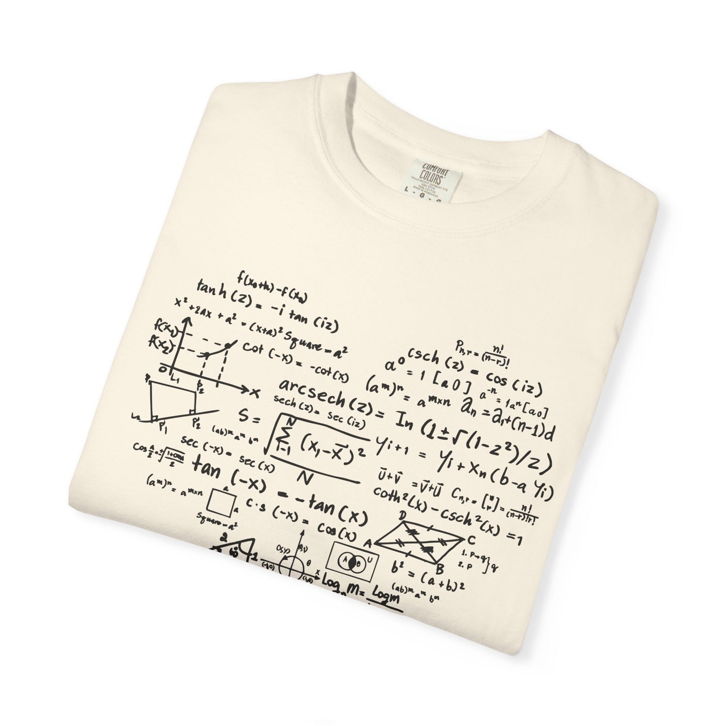Math Formula Comfort Colors® T-Shirt | Math Lover Shirt