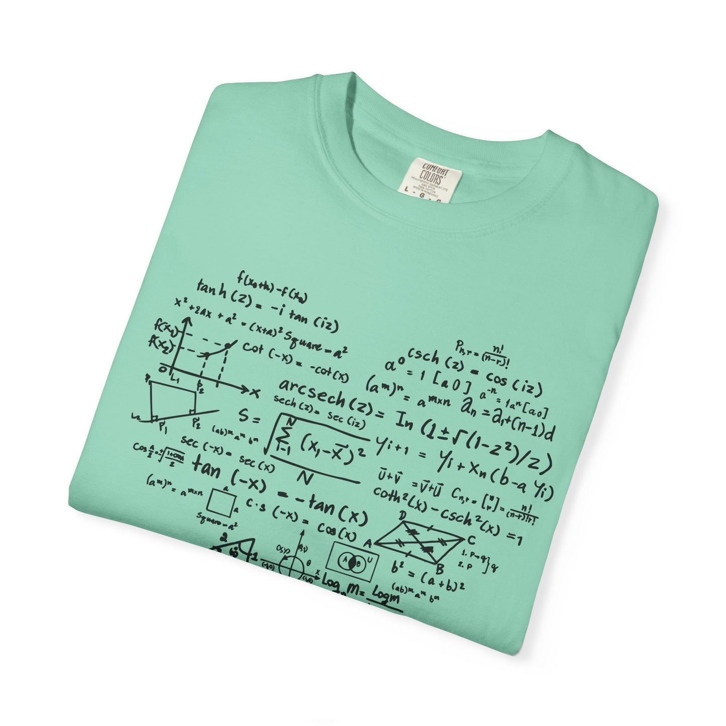 Math Formula Comfort Colors® T-Shirt | Math Lover Shirt