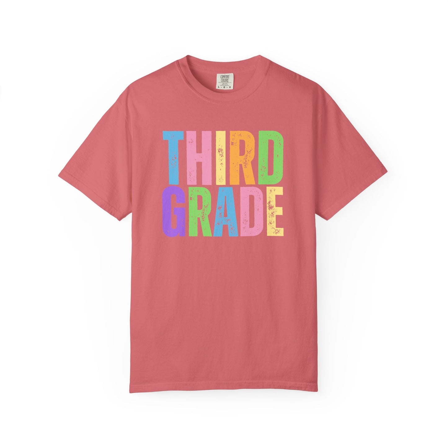 Third Grade Comfort Colors® T-Shirt | Grade Level Teacher Shirt