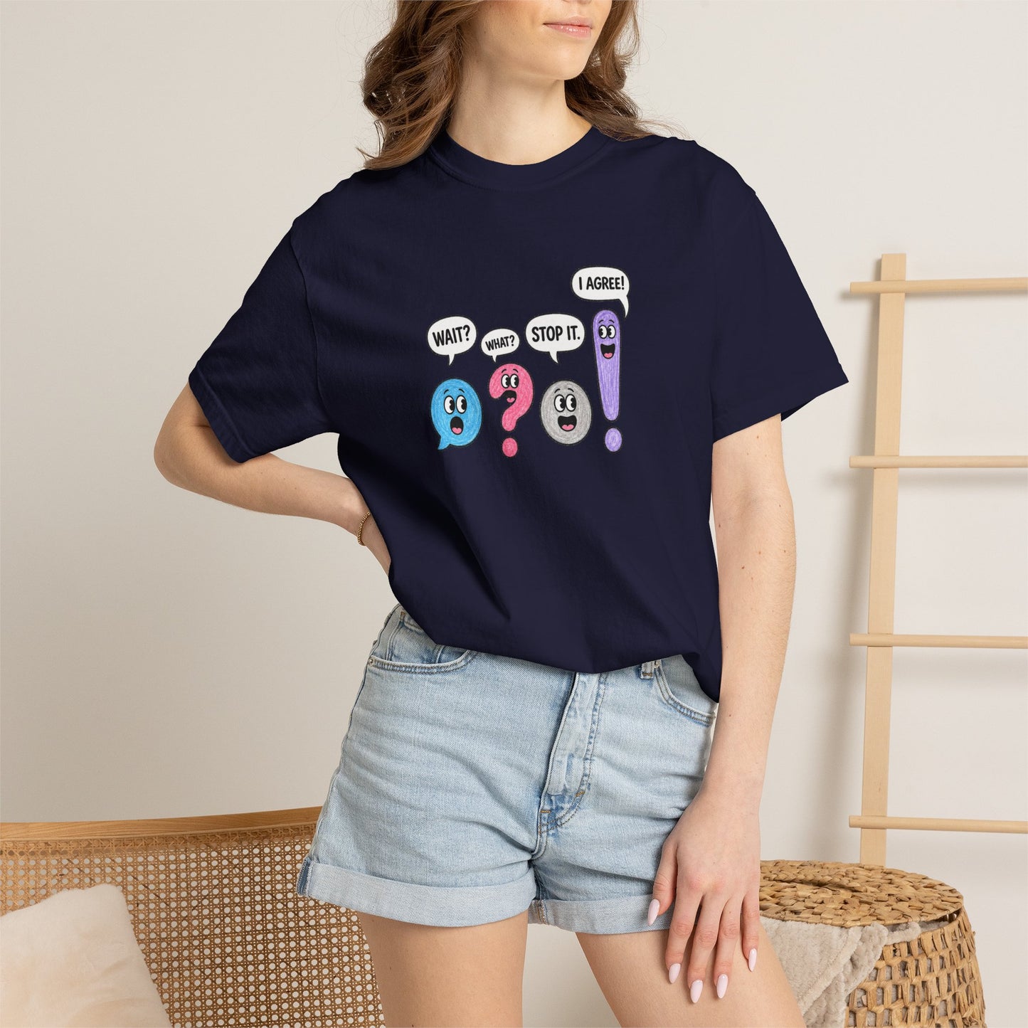 Funny Punctuation Shirt | Teacher Graphic T-Shirt
