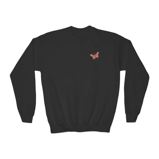Bloom & Take Flight Youth Crewneck Sweatshirt