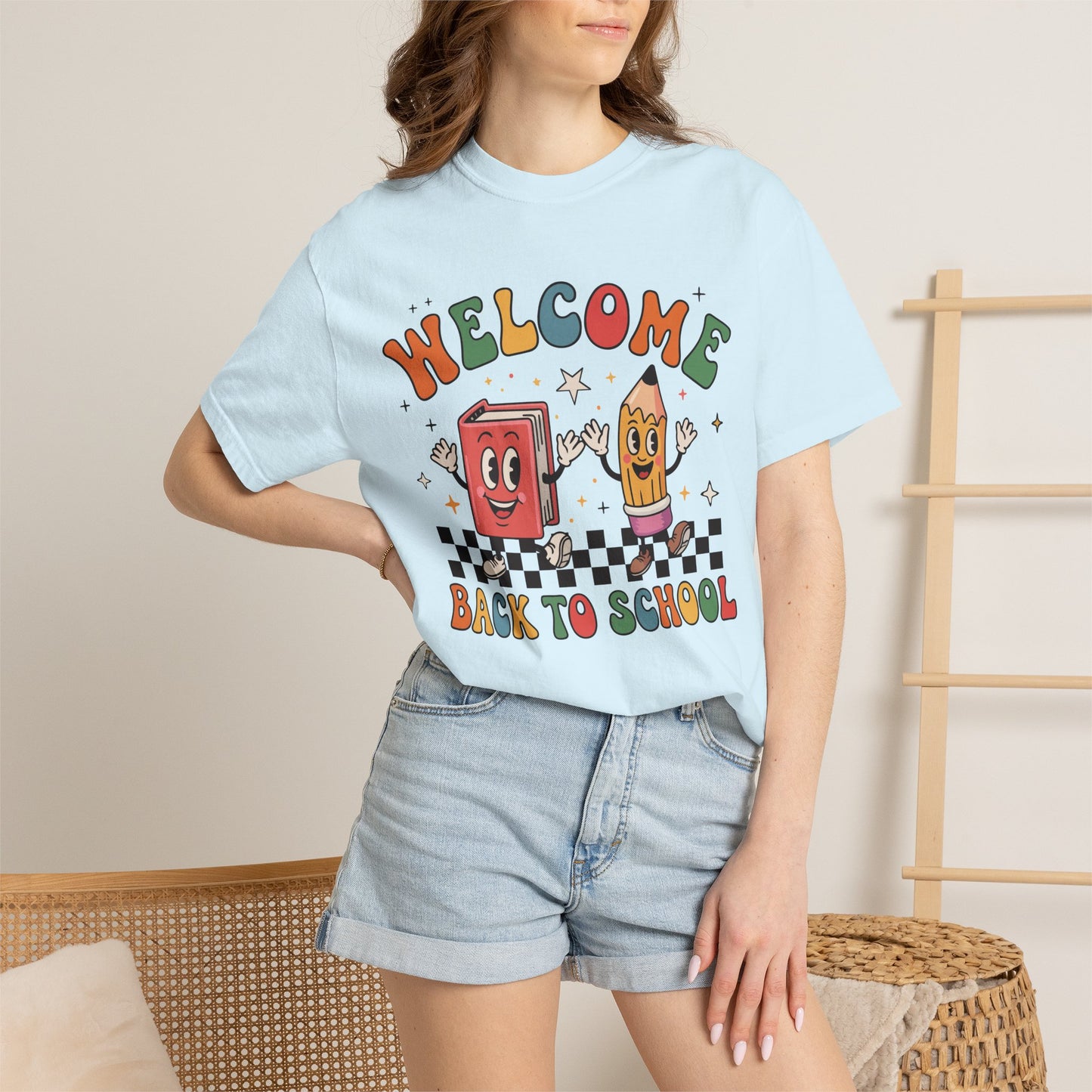 Retro Welcome Back to School Comfort Colors® T-Shirt