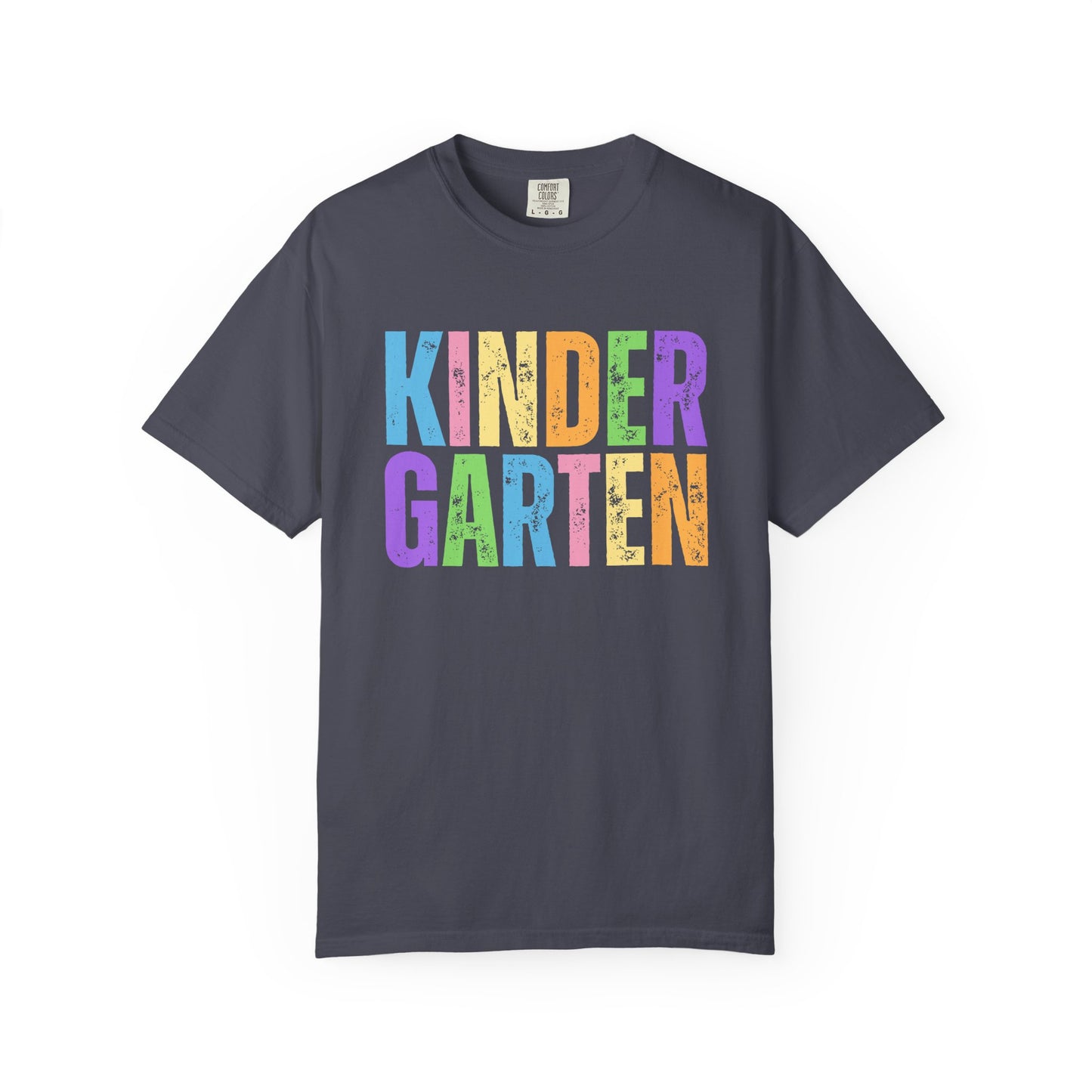 Kindergarten Comfort Colors® T-Shirt | Grade Level Teacher Shirt