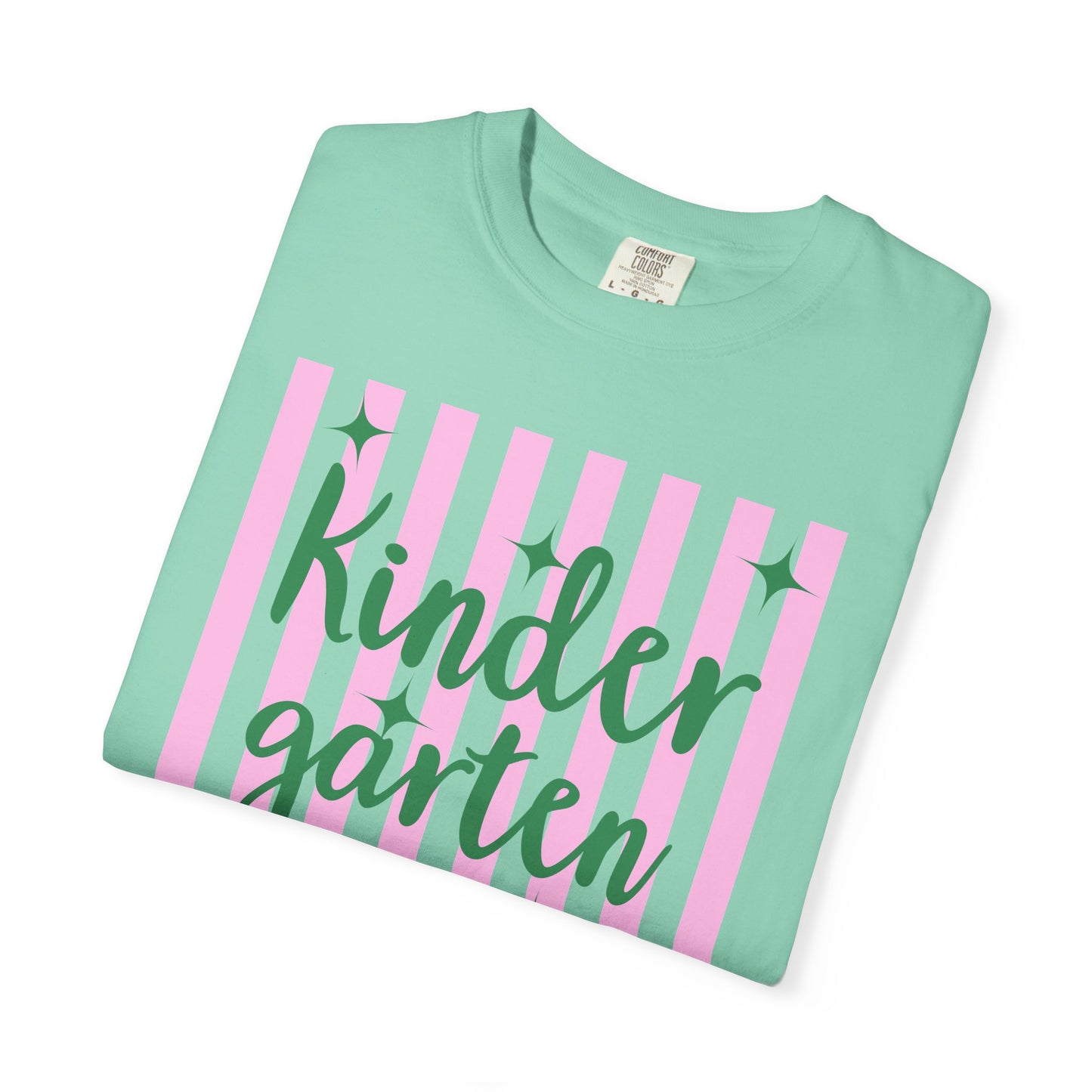 Personalized Kindergarten Teacher Shirt | Custom Matching Kindergarten Teacher Comfort Colors T-Shirt