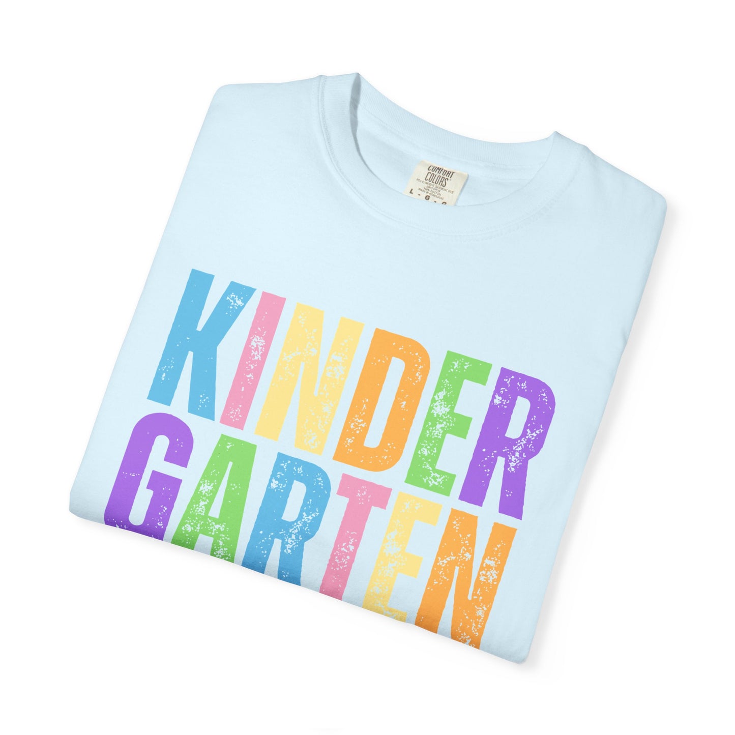 Kindergarten Comfort Colors® T-Shirt | Grade Level Teacher Shirt