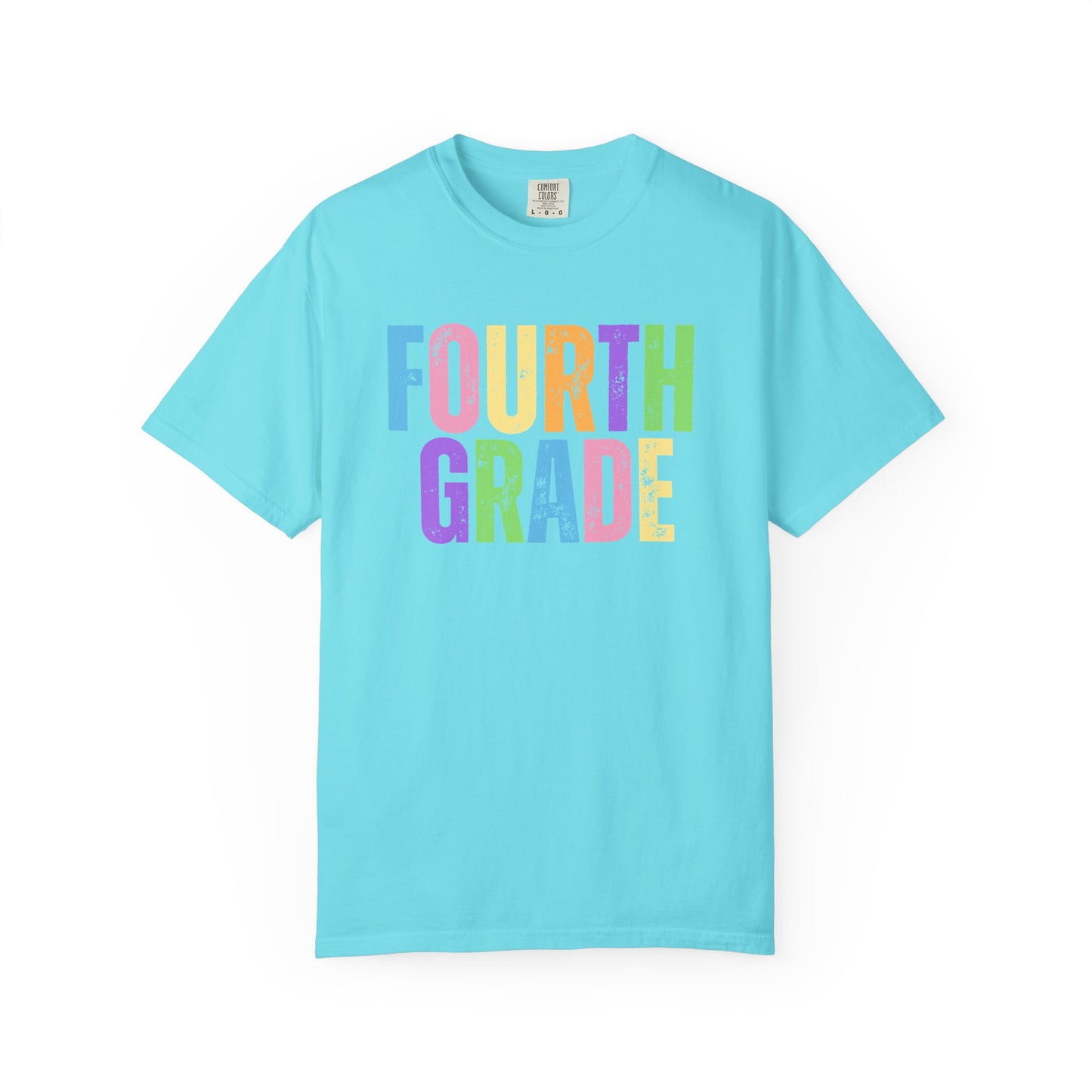 Fourth Grade Comfort Colors® T-Shirt | Grade Level Teacher Shirt