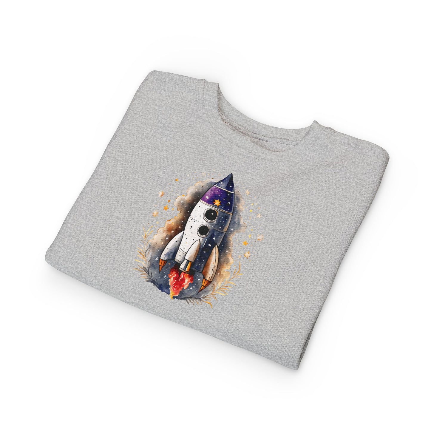 Supported to Soar Rocket Toddler Sweatshirt