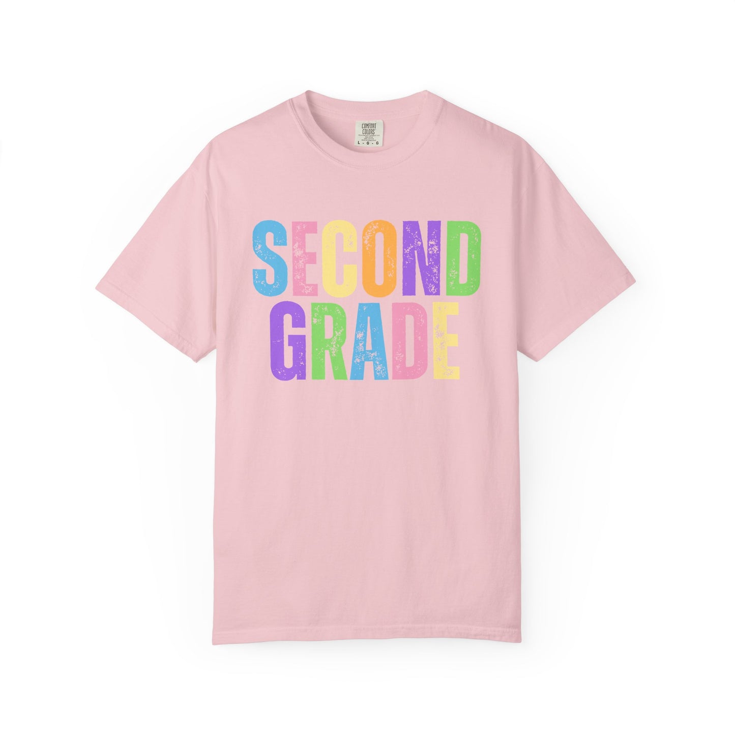 Second Grade  Comfort Colors® T-Shirt | Grade Level Teacher Shirt