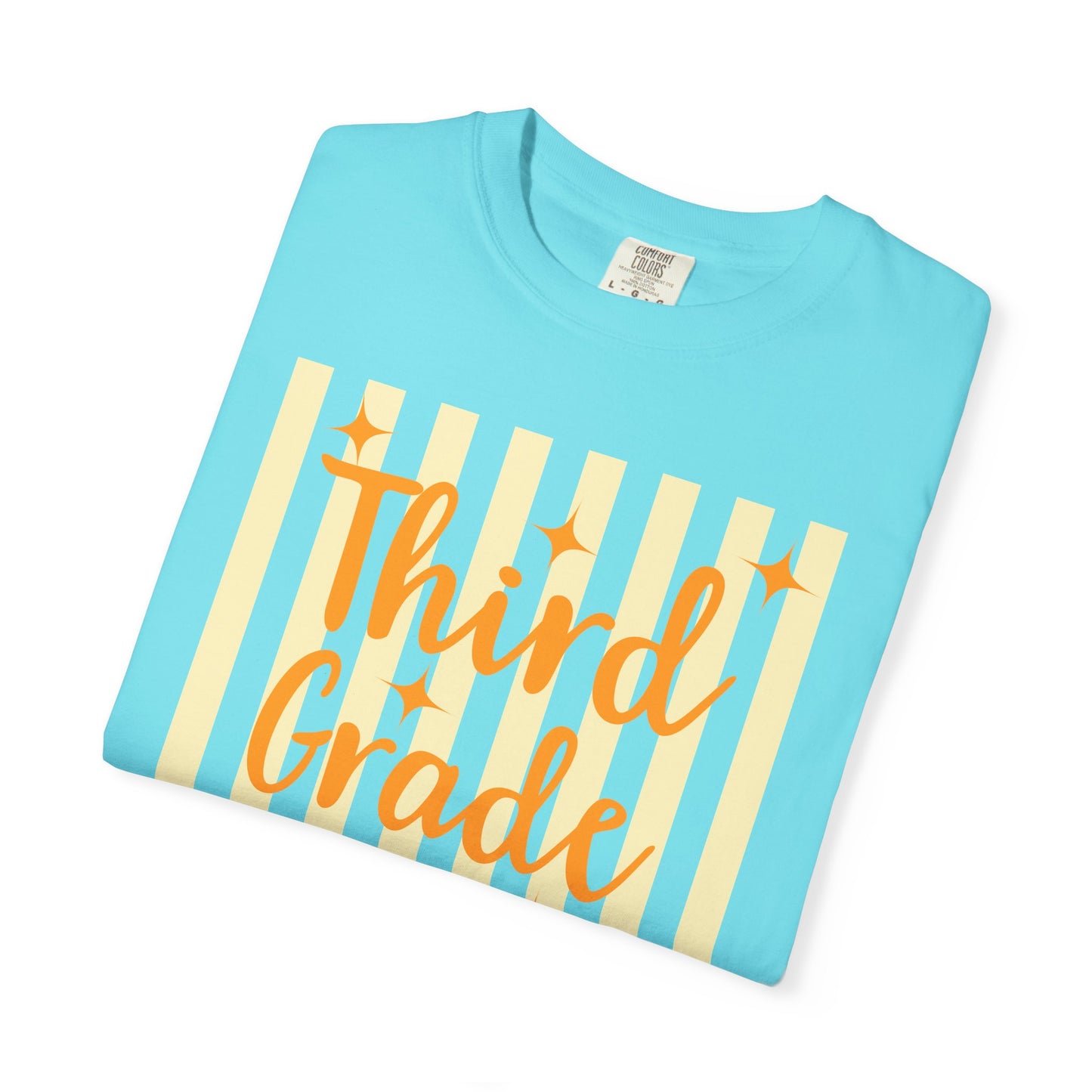 Personalized Third Grade Teacher Shirt | Custom Matching Third Grade Teacher Comfort Colors T-Shirt