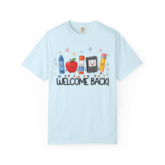 Welcome Back Teacher Shirt | Cute School Supplies Tee