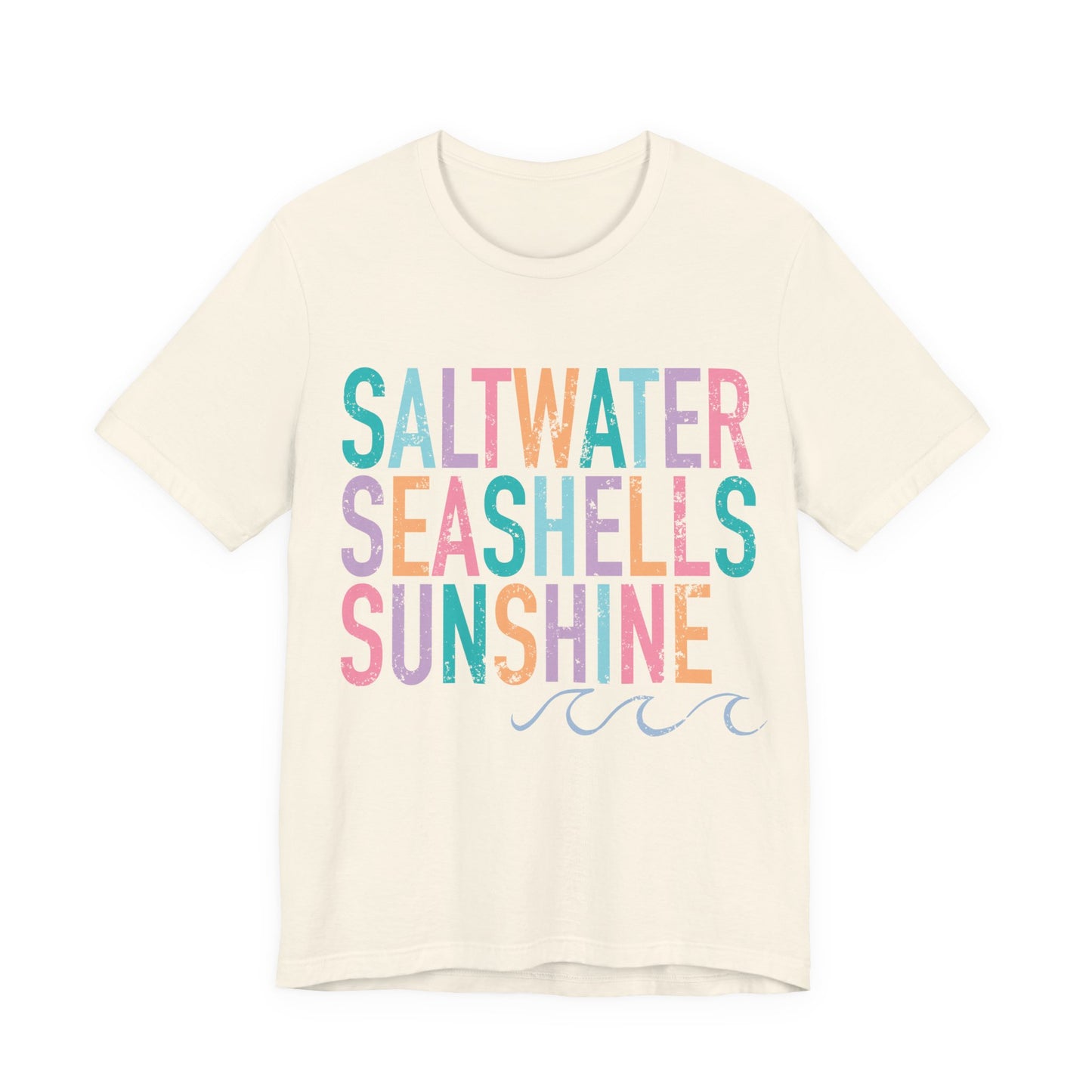 Saltwater Seashells Sunshine T-Shirt
