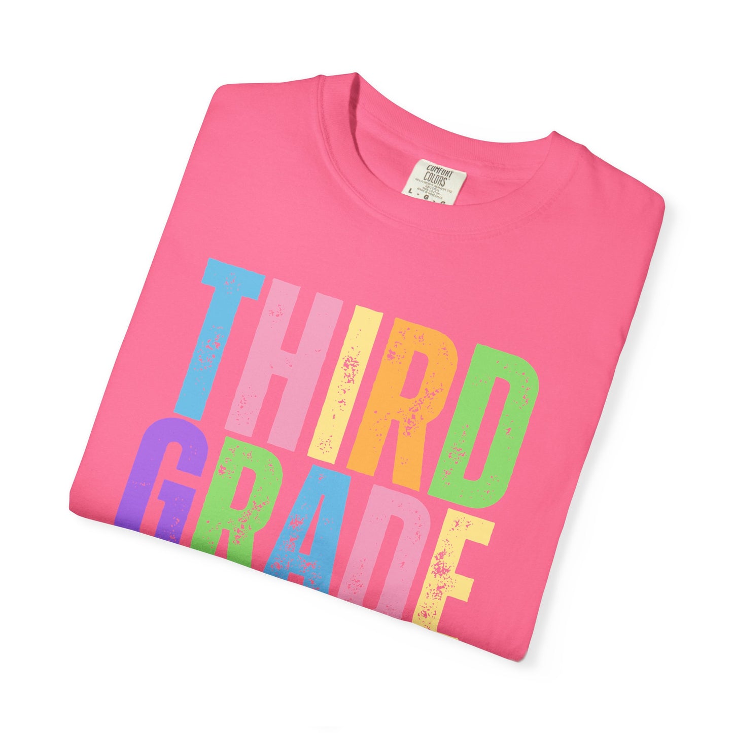 Third Grade Comfort Colors® T-Shirt | Grade Level Teacher Shirt