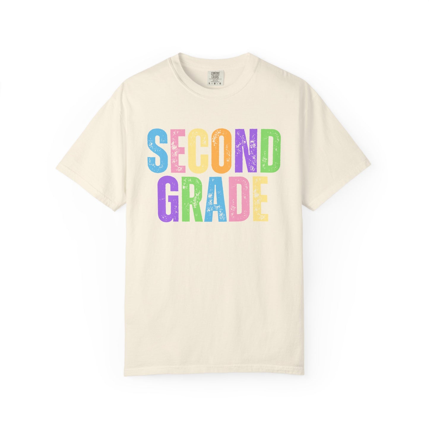 Second Grade  Comfort Colors® T-Shirt | Grade Level Teacher Shirt