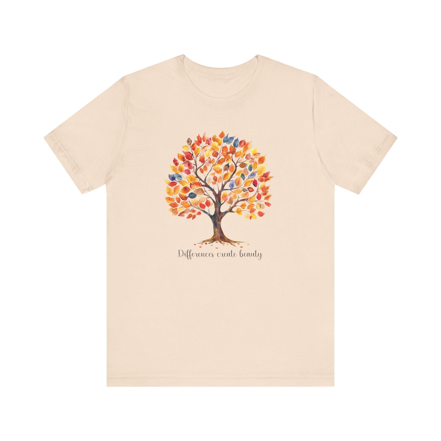 Fall Tree of Belonging T-Shirt | Bella Canvas Soft Short Sleeve Tee