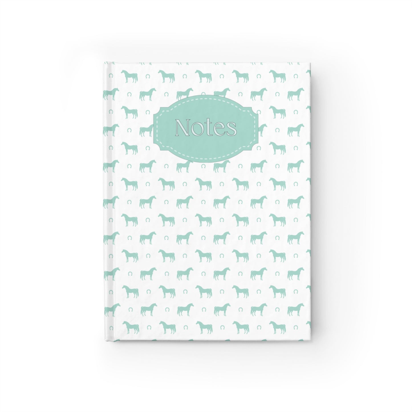 Personalized Horse Pattern Hardcover Journal for Everyday Notes and Keepsakes