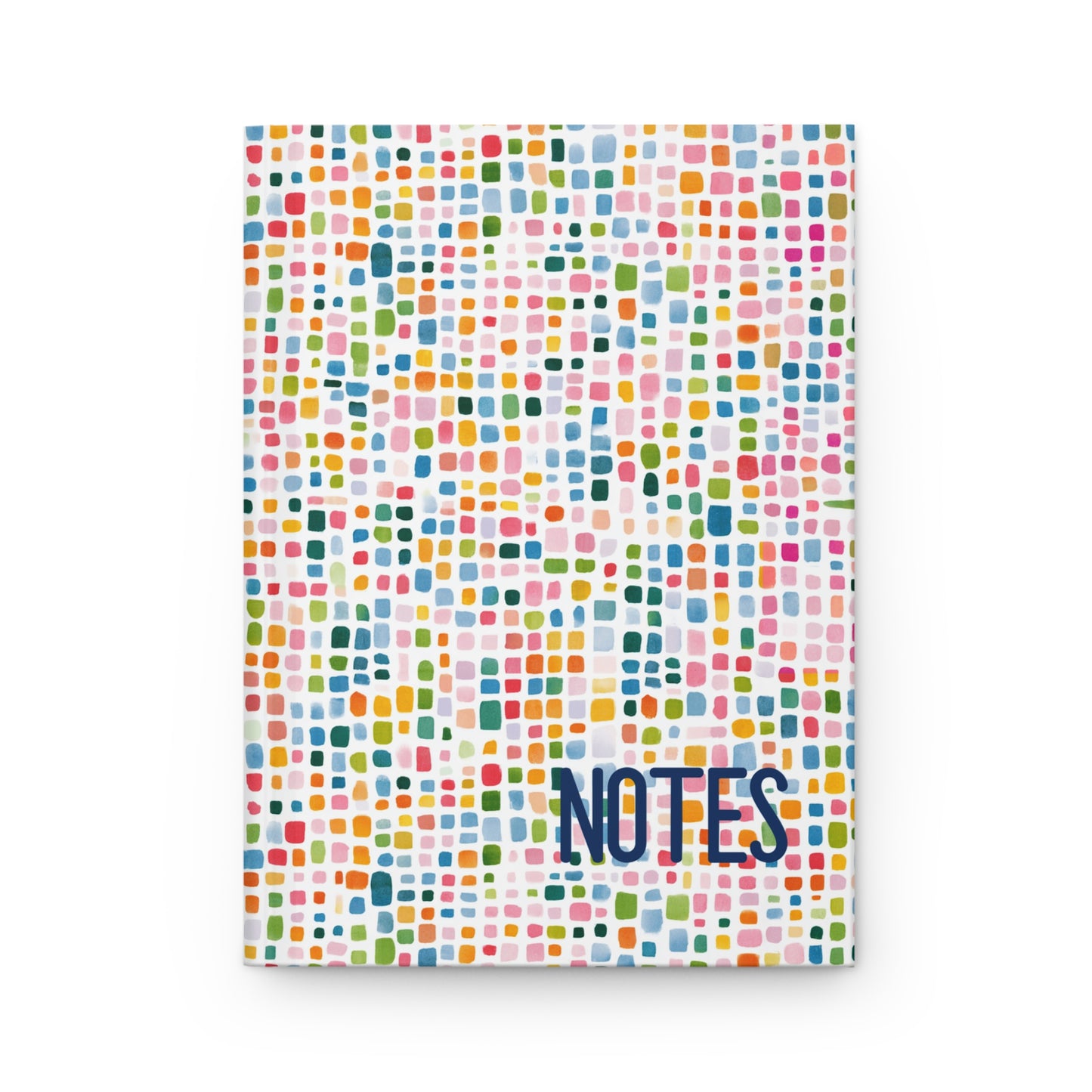 Personalized Colorful Pattern Hardcover Journal