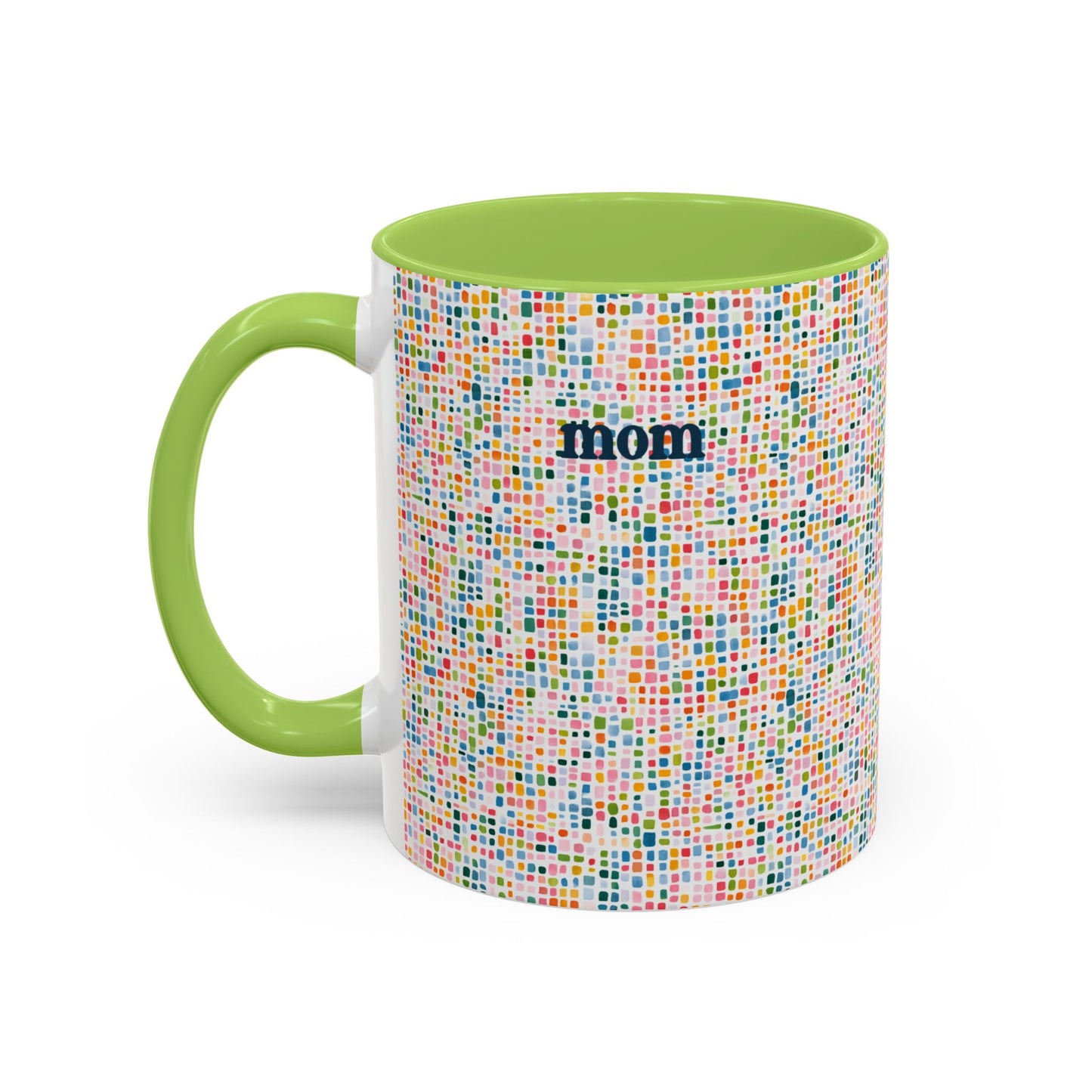 Personalized Colorful Pattern Name Mug(11, 15oz)